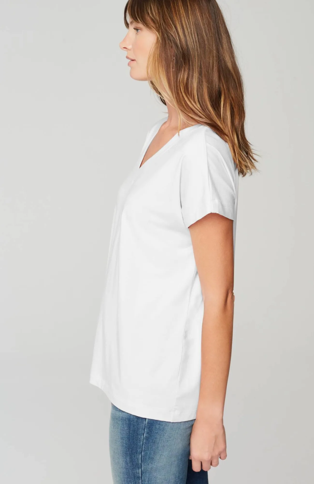 J.Jill Luxe Supima® Pleat-Back Tee Online