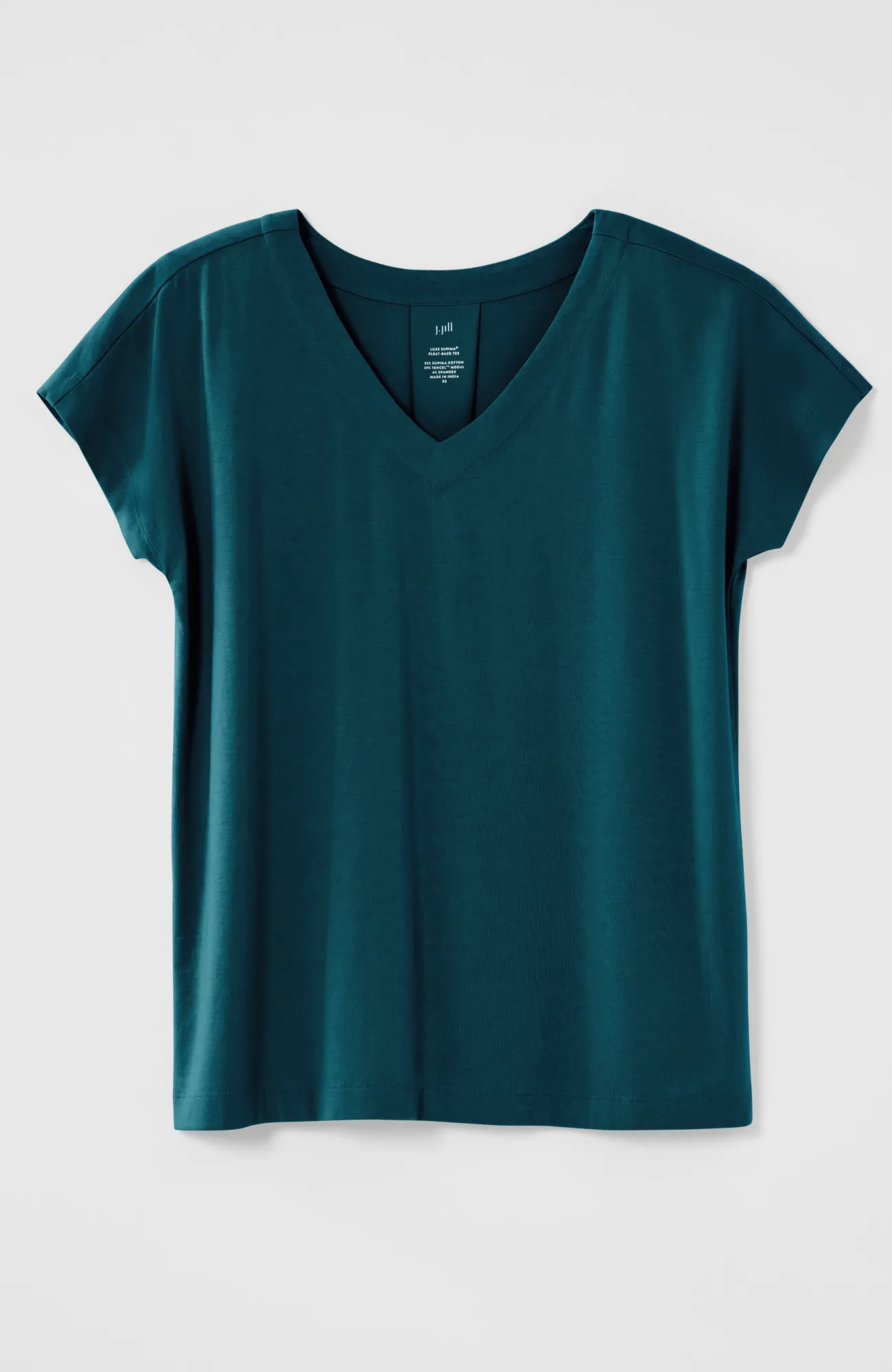 J.Jill Luxe Supima® Pleat-Back Tee Online