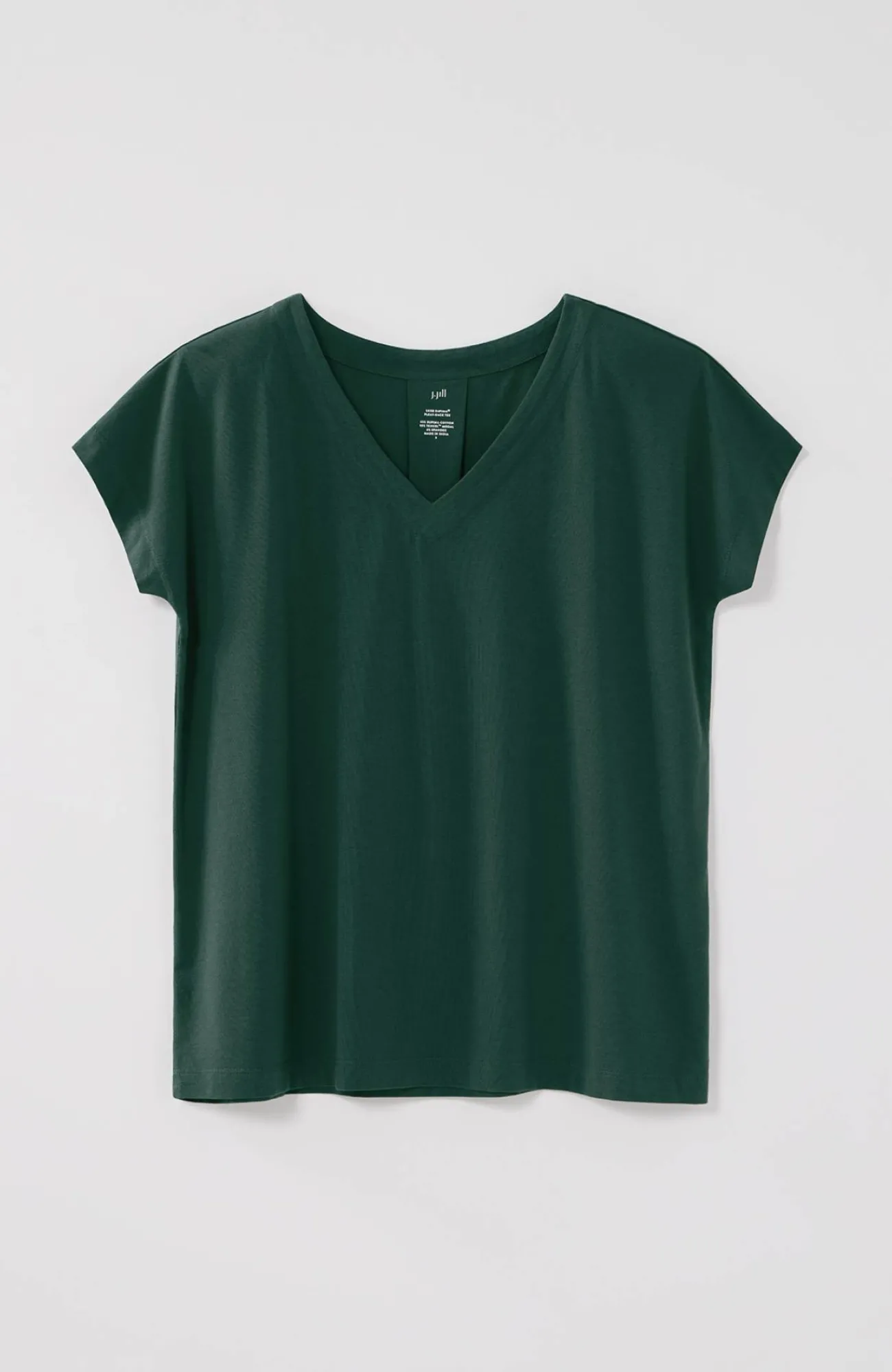 J.Jill Luxe Supima® Pleat-Back Tee Online