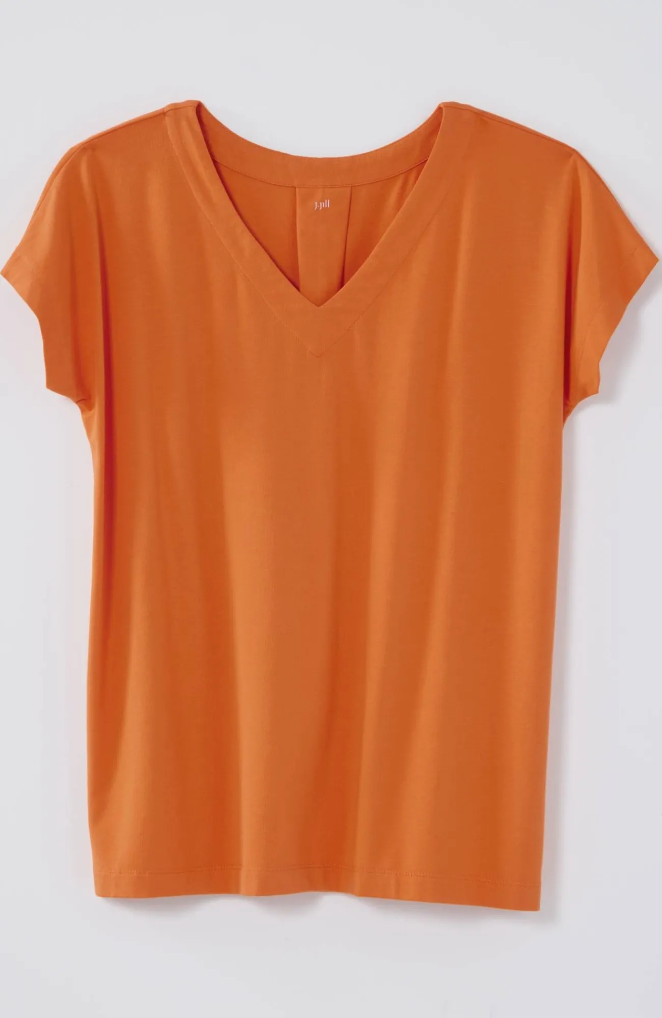 J.Jill Luxe Supima® Pleat-Back Tee Online