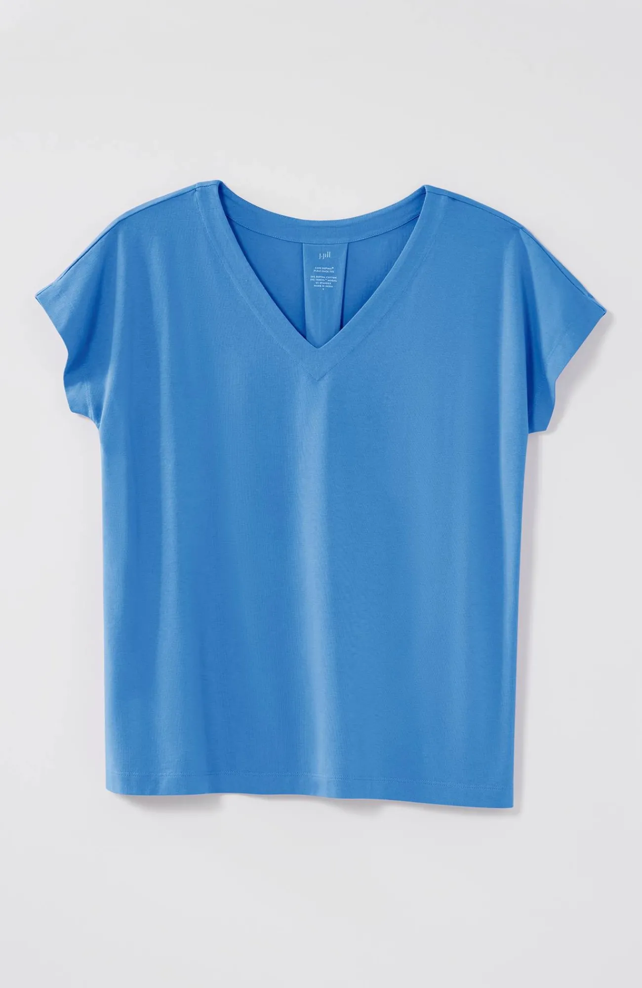 J.Jill Luxe Supima® Pleat-Back Tee Online