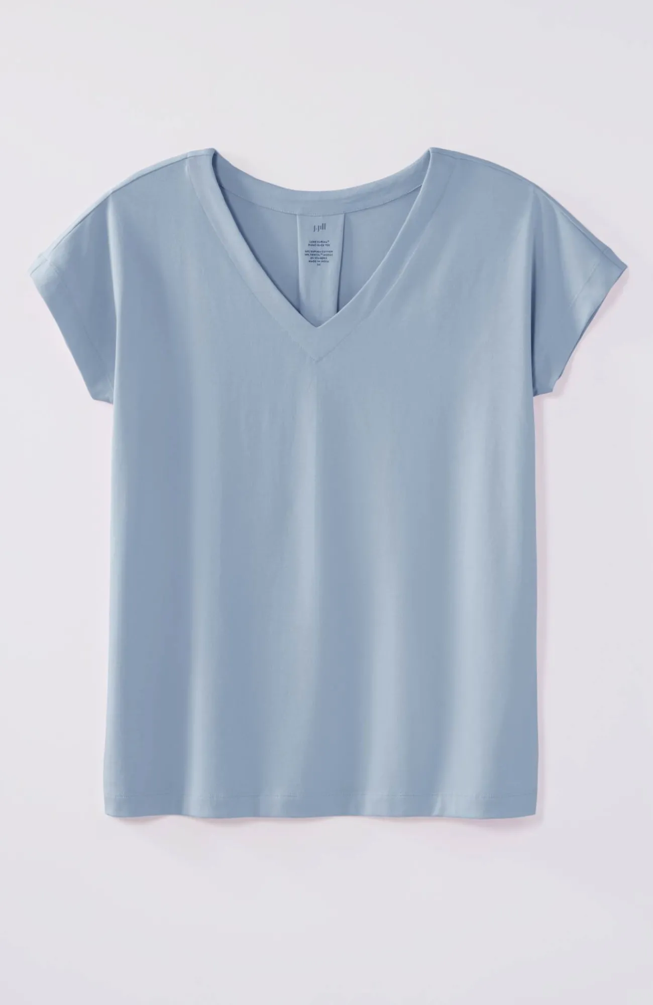 J.Jill Luxe Supima® Pleat-Back Tee Online