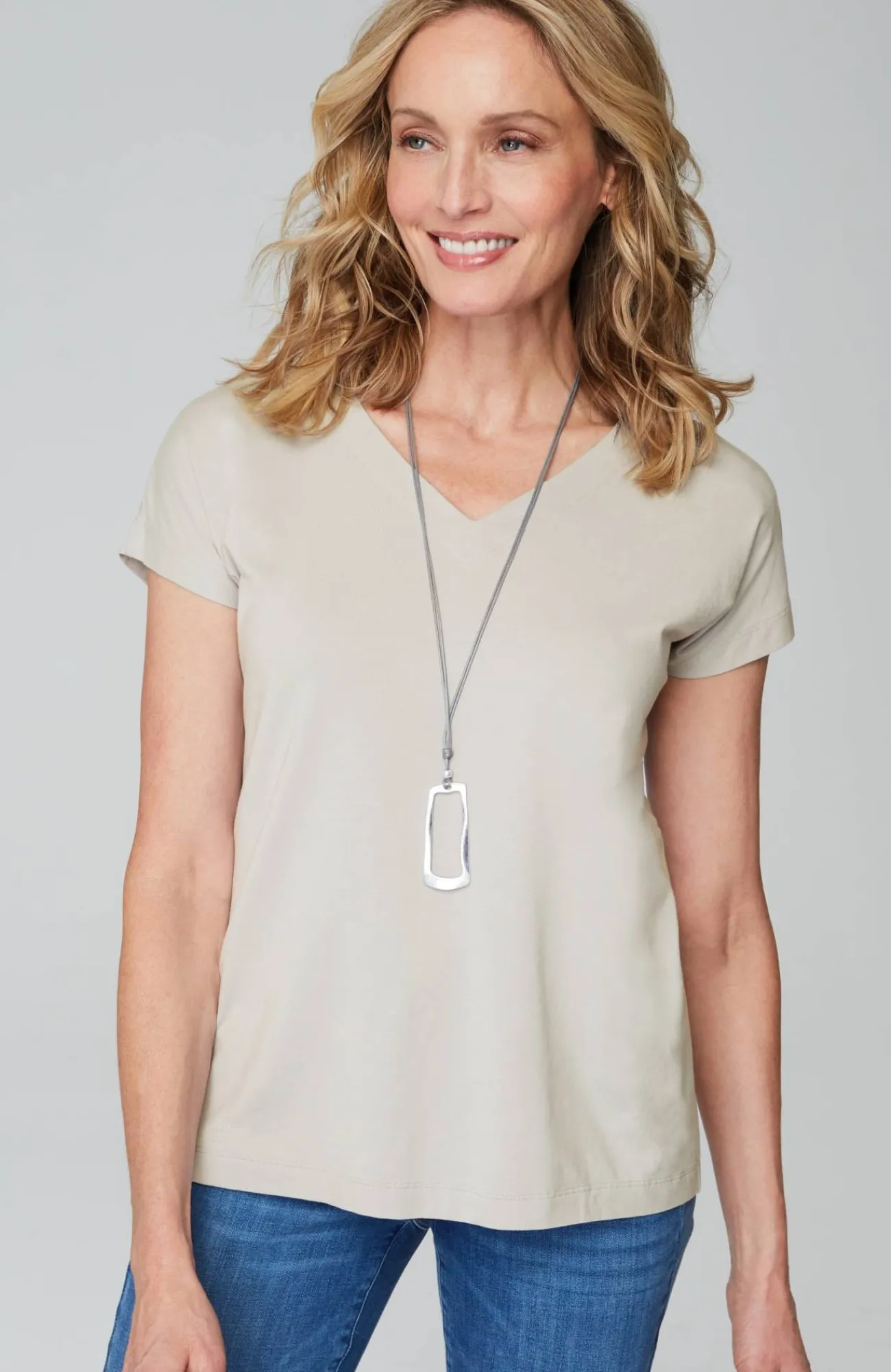 J.Jill Luxe Supima® Pleat-Back Tee Online