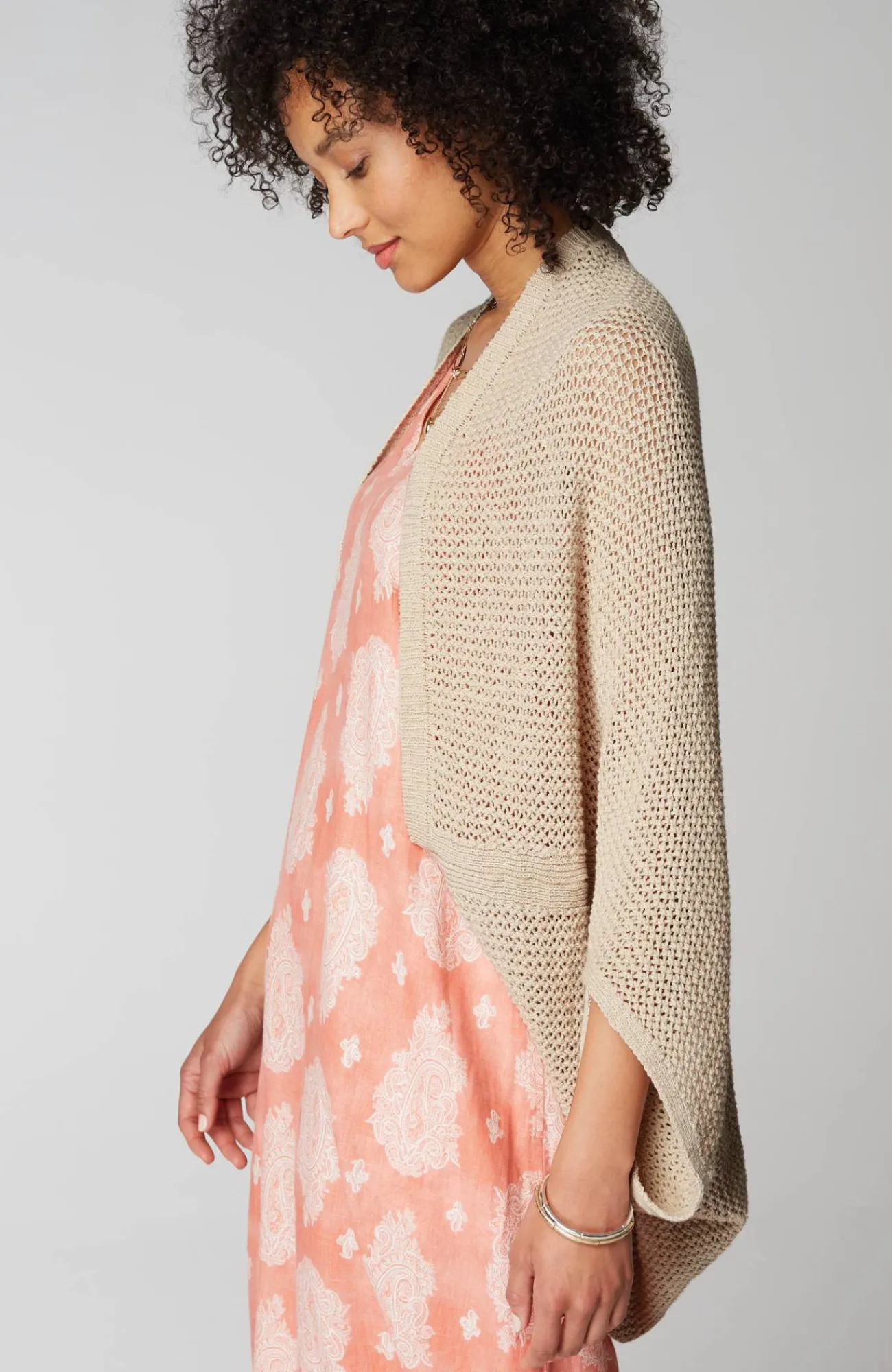 J.Jill Open-Knit Shrug Best Sale