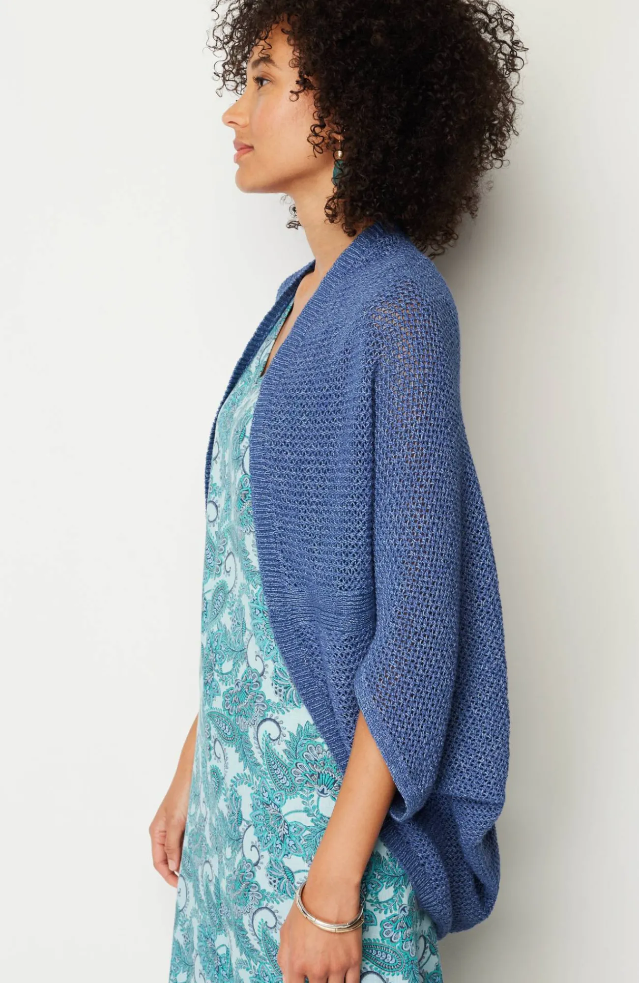 J.Jill Open-Knit Shrug Best Sale