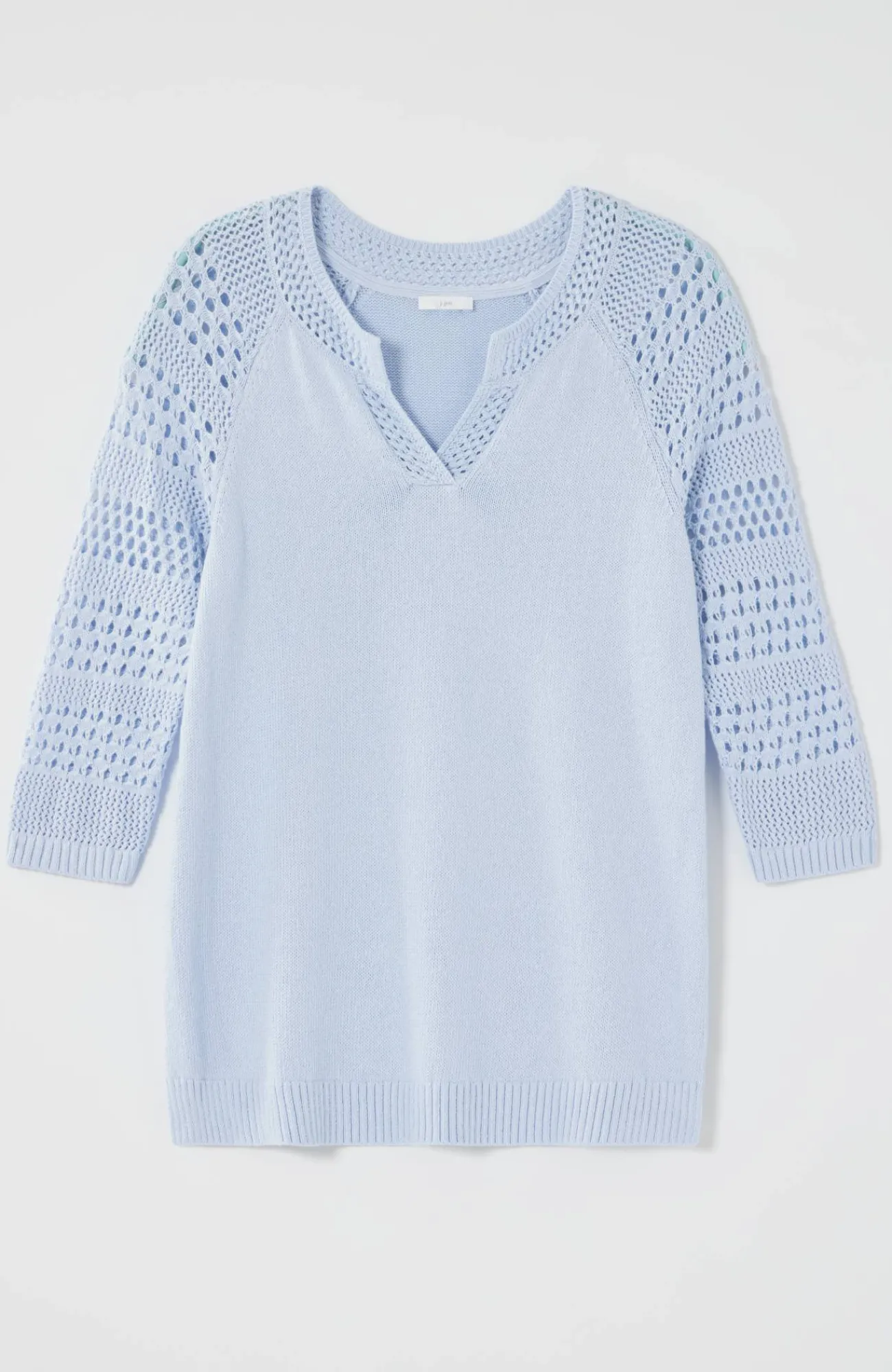 J.Jill Open-Stitch-Sleeves Sweater Sale
