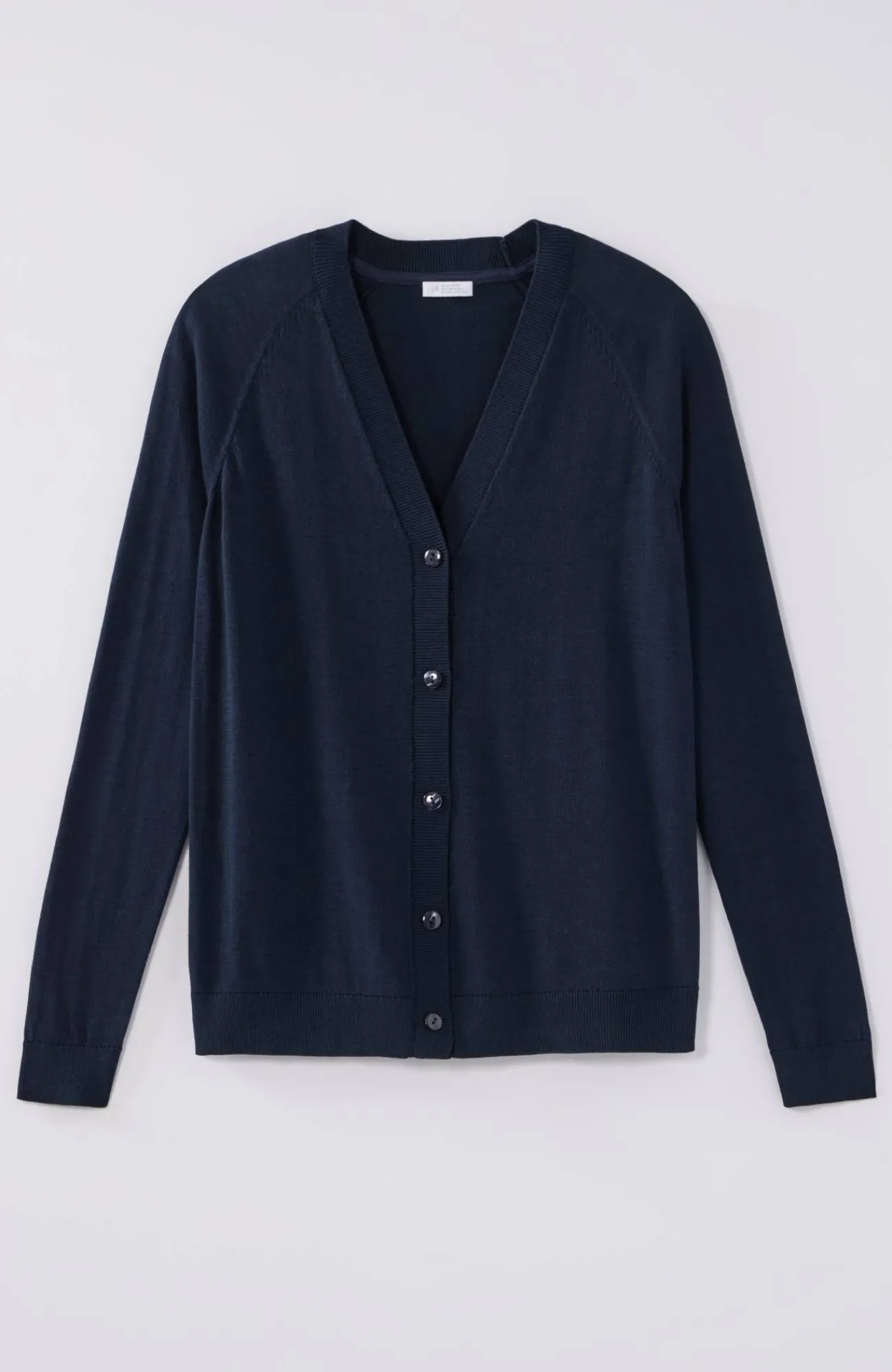 J.Jill Organically Grown Cotton V-Neck Cardi Hot