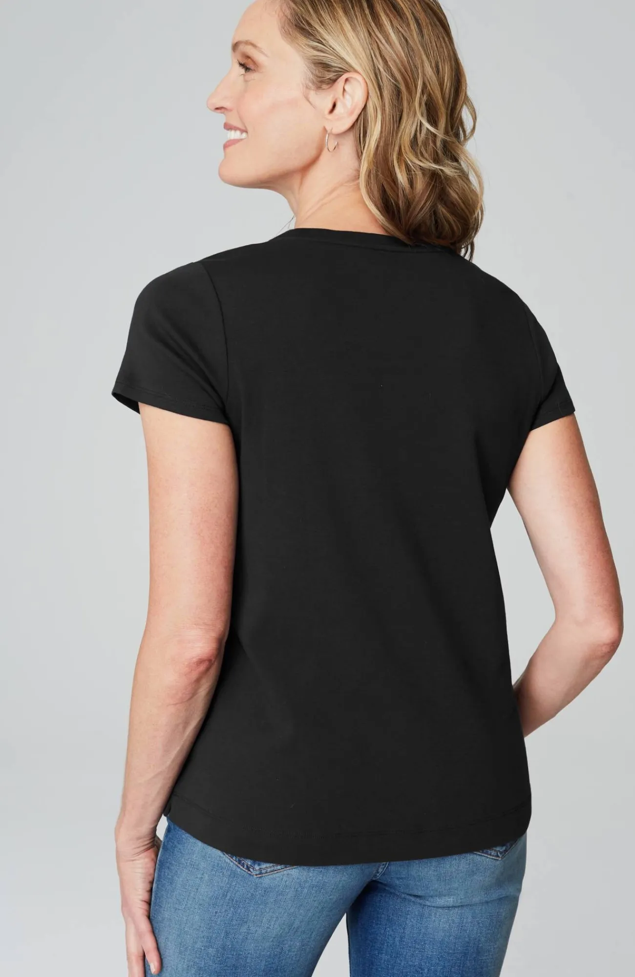J.Jill Pima Cotton Tee Clearance
