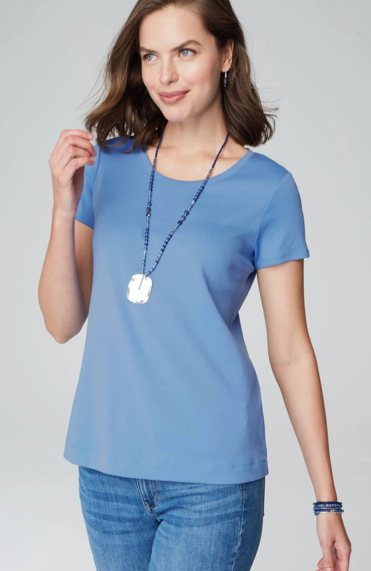 J.Jill Pima Cotton Tee Clearance