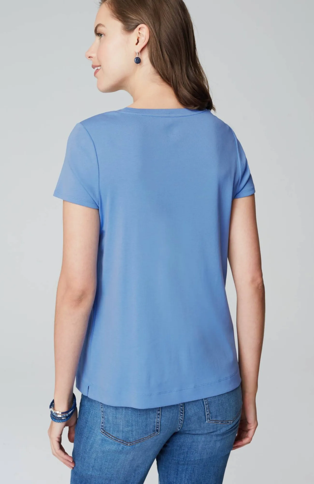 J.Jill Pima Cotton Tee Clearance