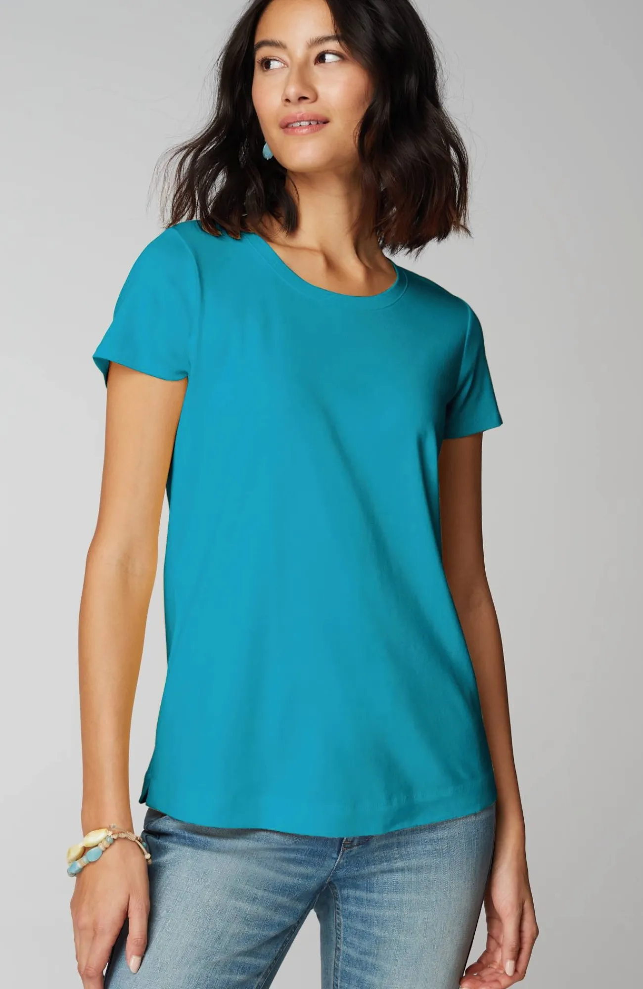 J.Jill Pima Cotton Tee Clearance
