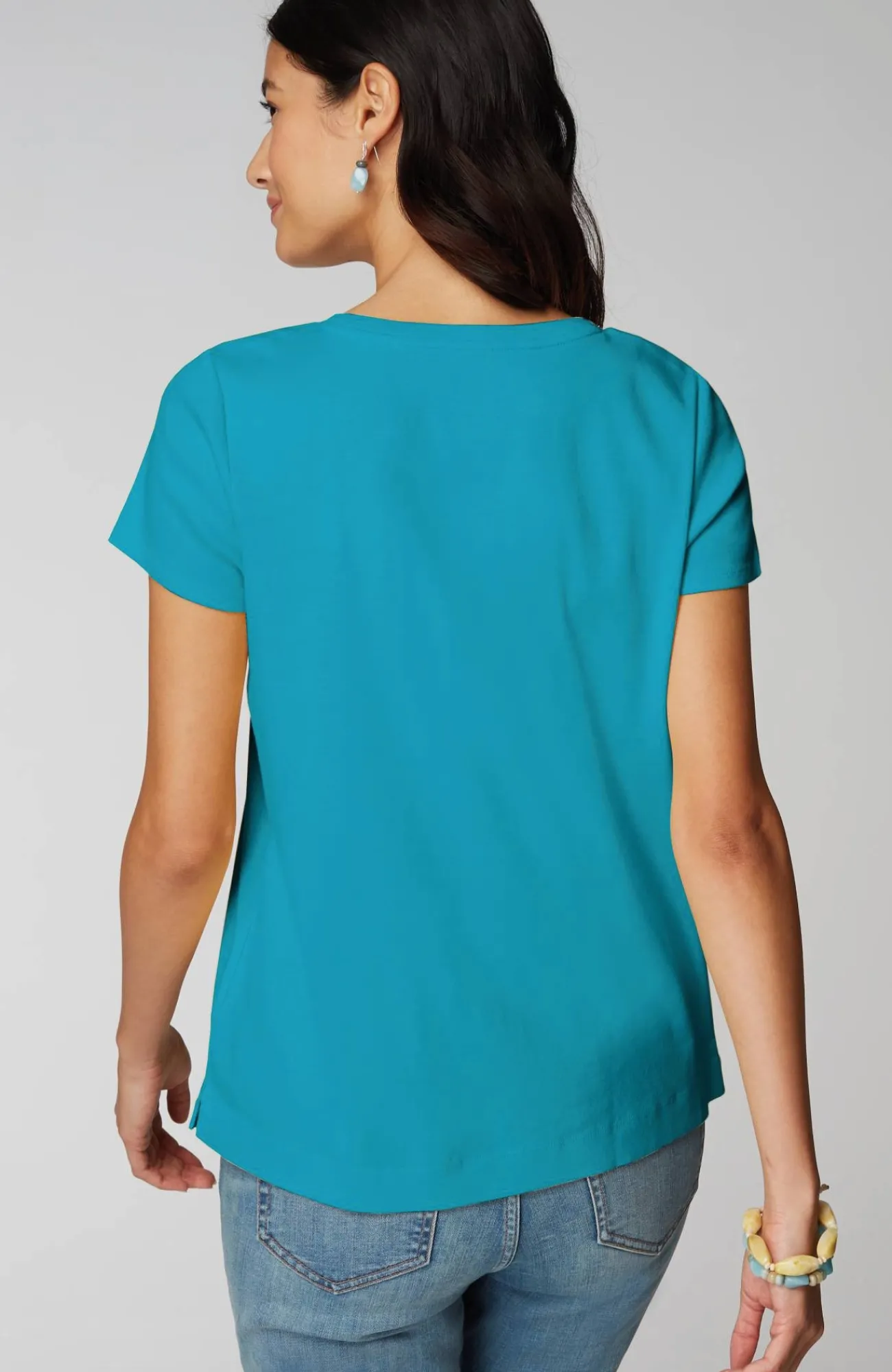 J.Jill Pima Cotton Tee Clearance