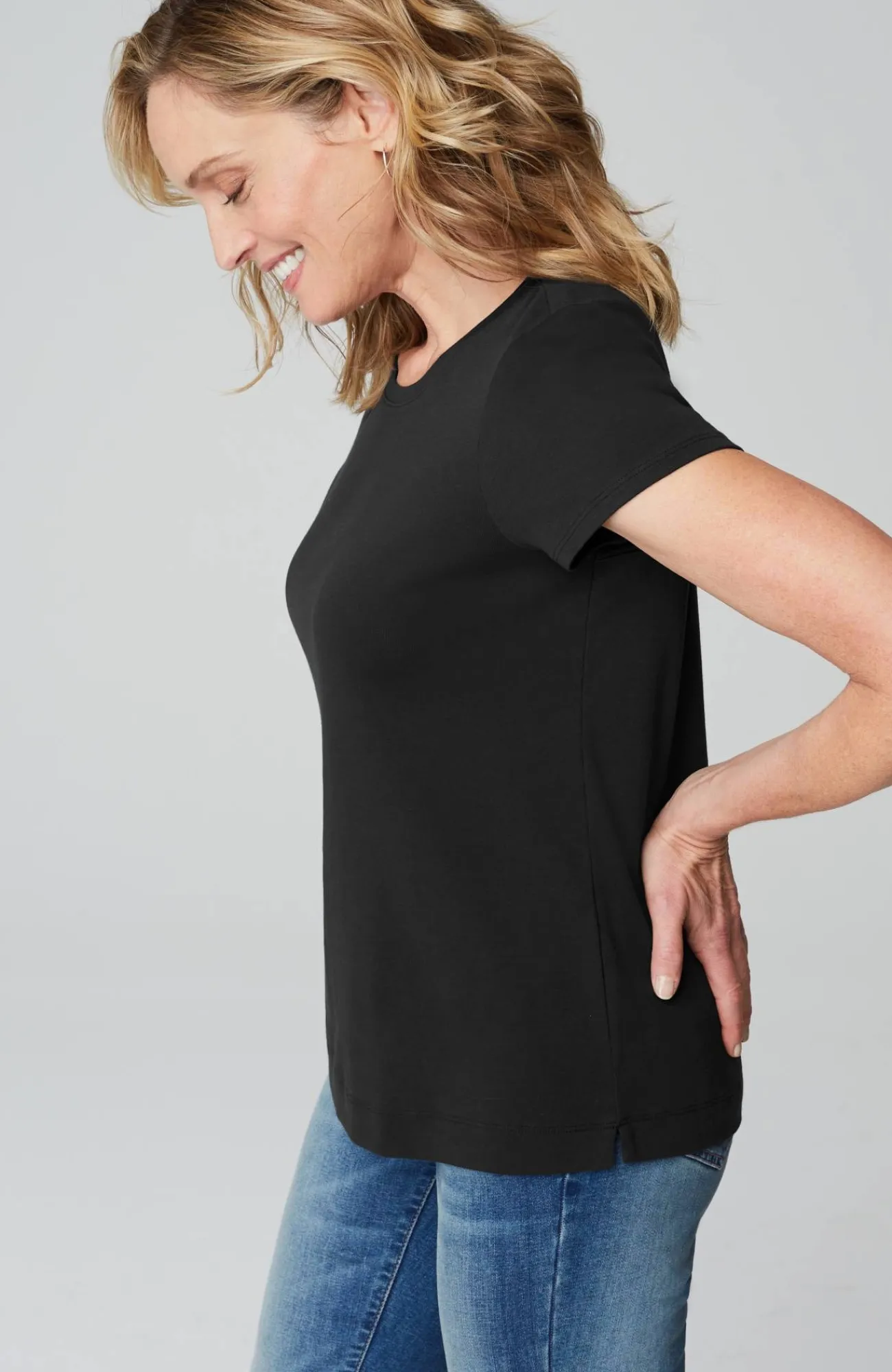 J.Jill Pima Cotton Tee Clearance