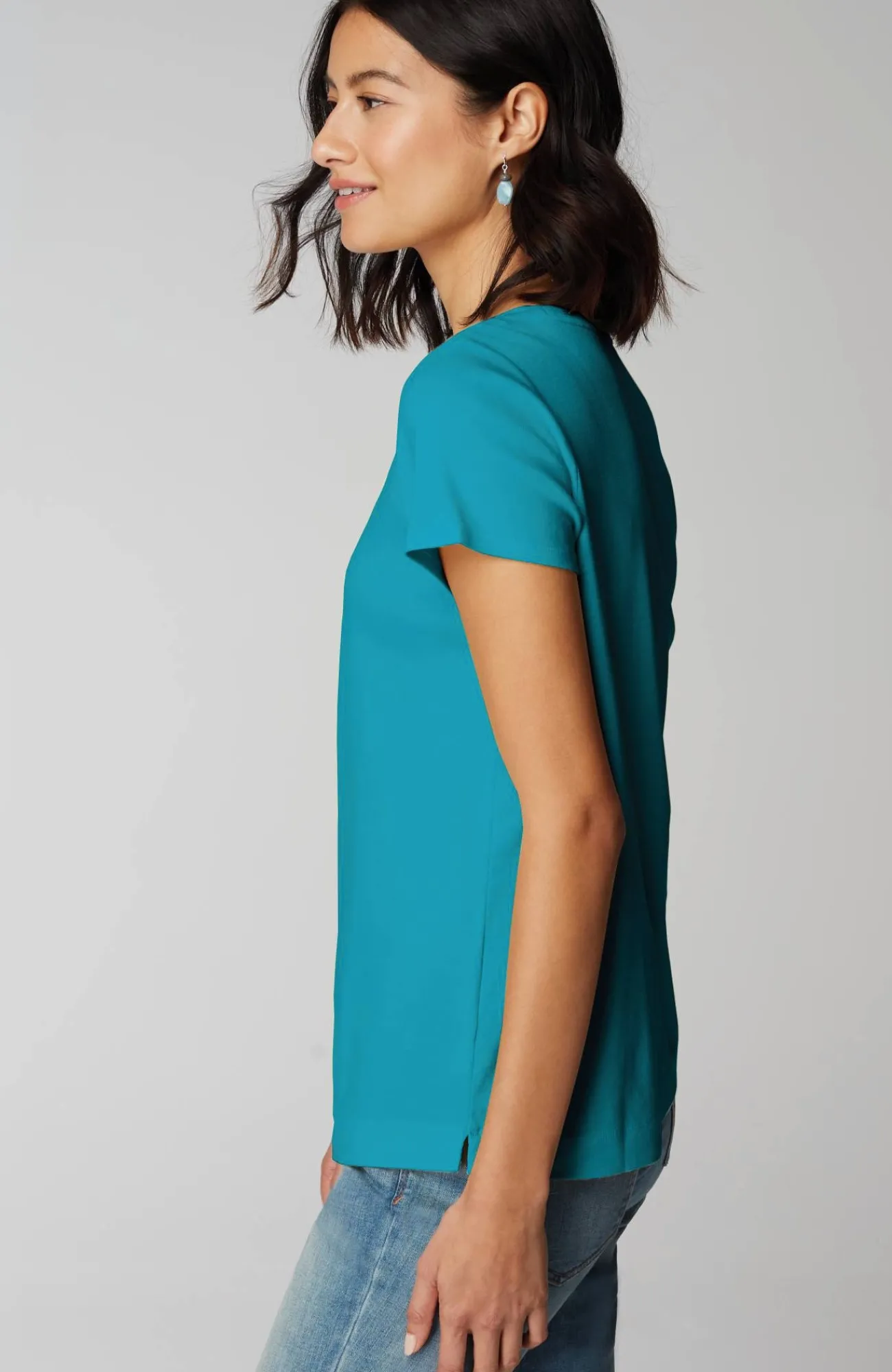 J.Jill Pima Cotton Tee Clearance