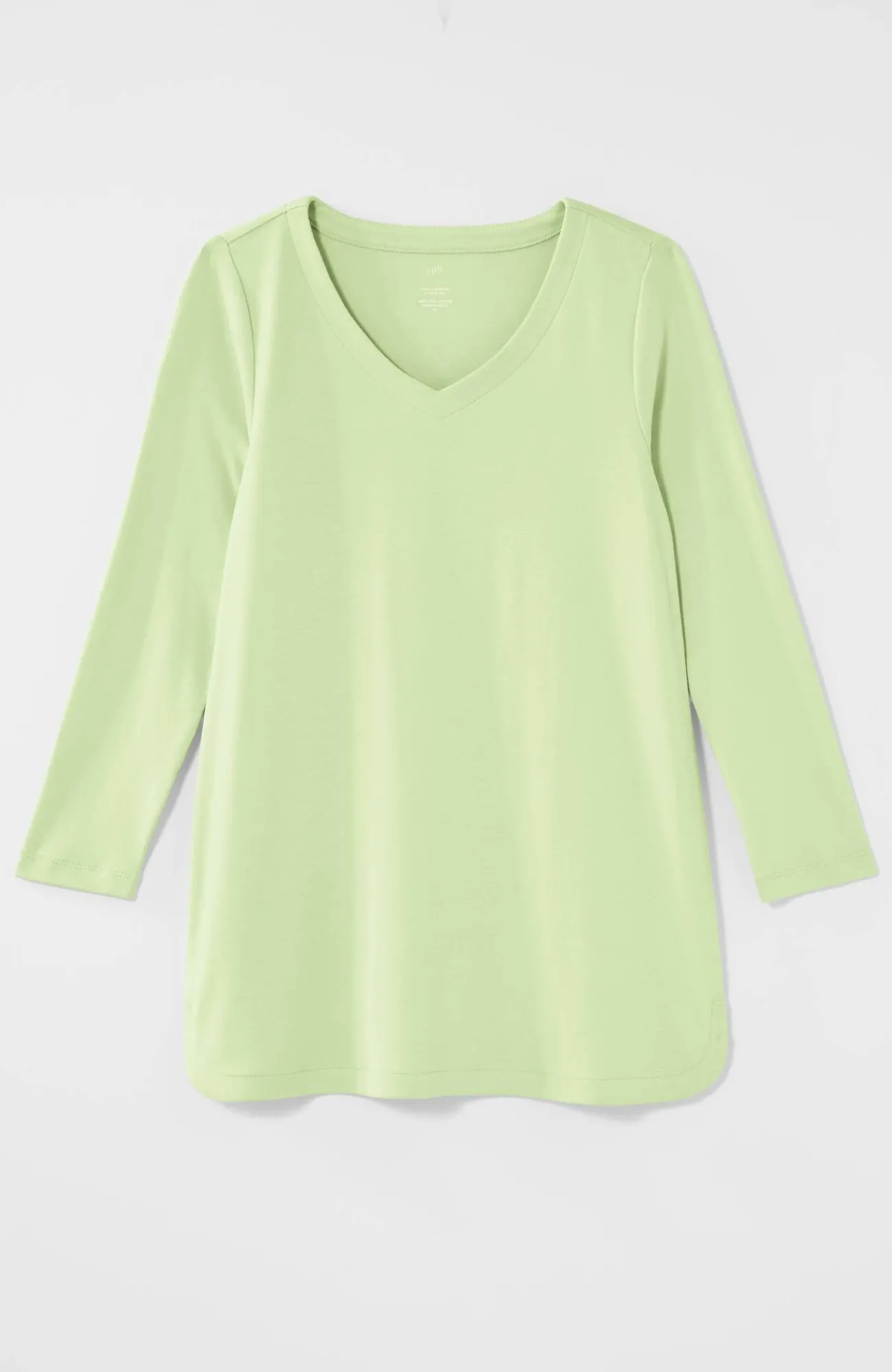 J.Jill Pima 3/4-Sleeve V-Neck Tee Cheap