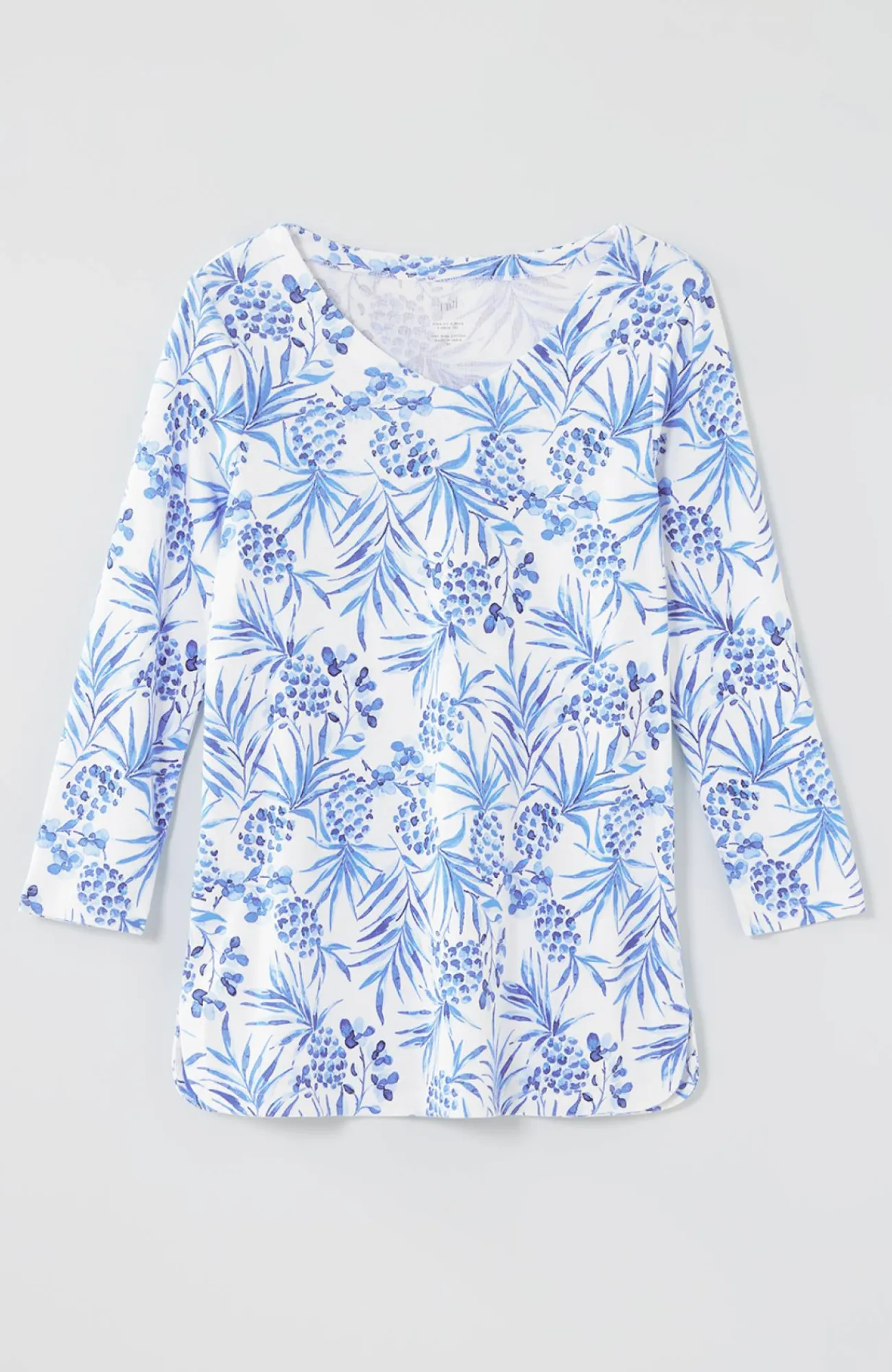 J.Jill Pima 3/4-Sleeve V-Neck Tee Cheap