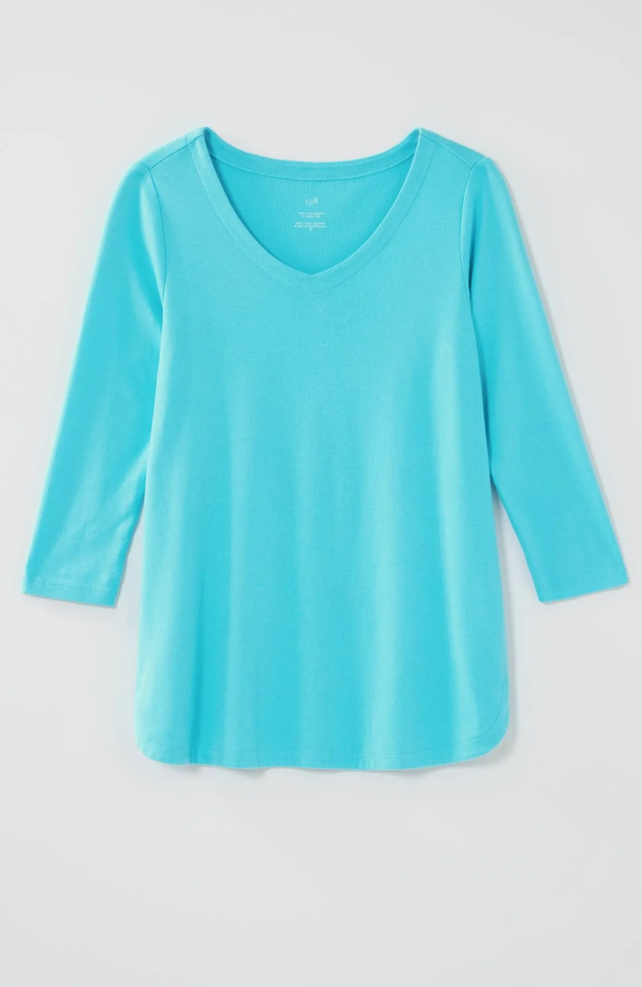 J.Jill Pima 3/4-Sleeve V-Neck Tee Cheap
