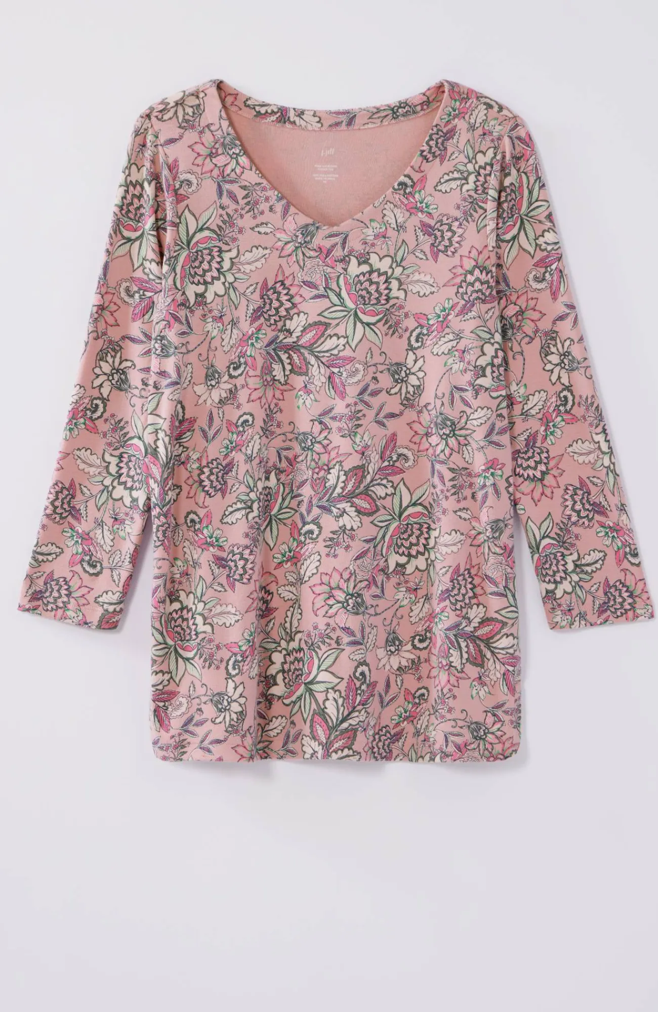 J.Jill Pima 3/4-Sleeve V-Neck Tee Cheap