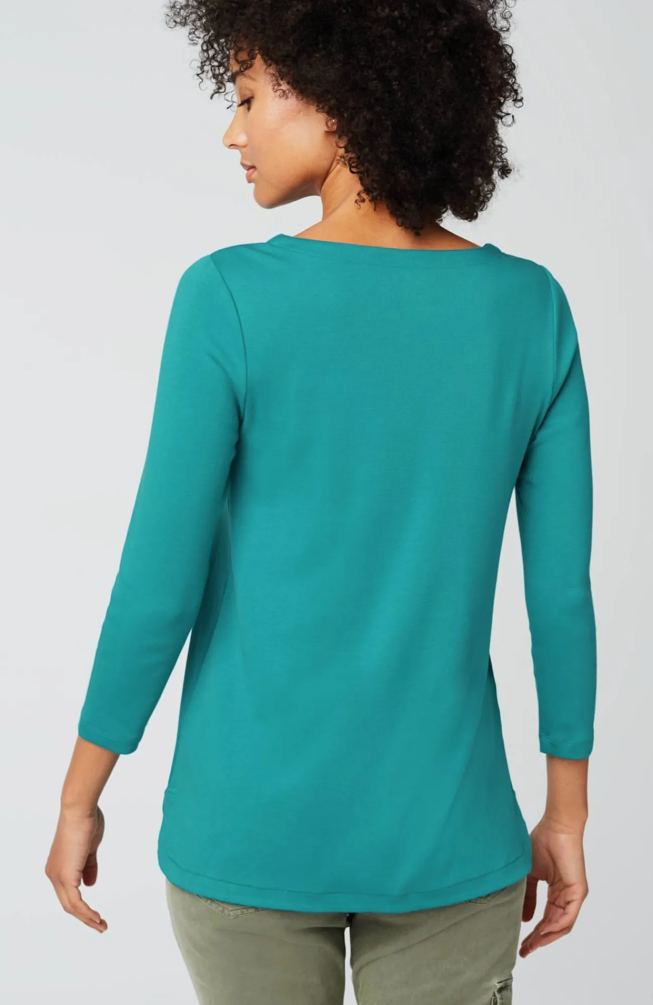 J.Jill Pima 3/4-Sleeve V-Neck Tee Cheap