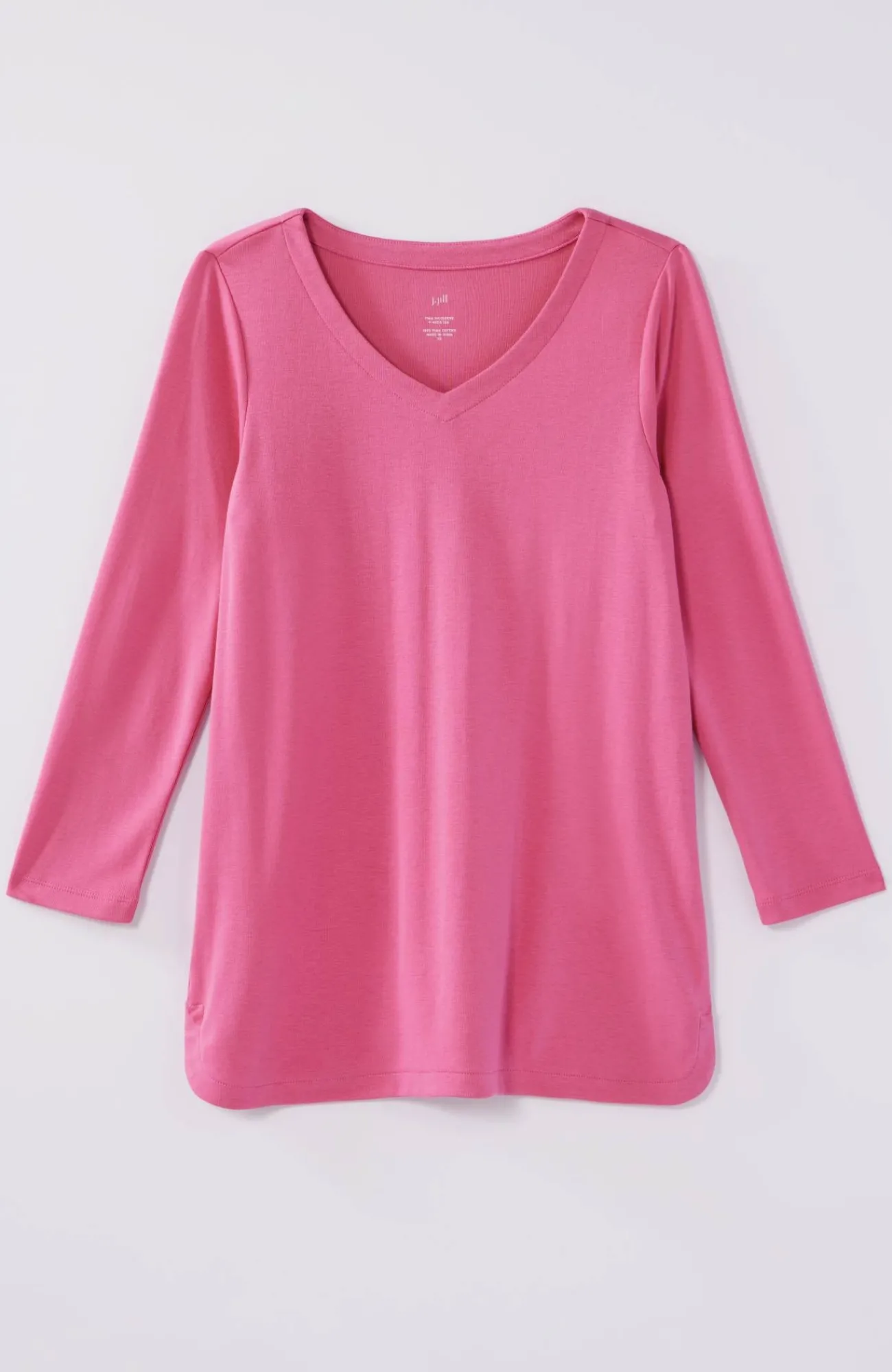 J.Jill Pima 3/4-Sleeve V-Neck Tee Cheap