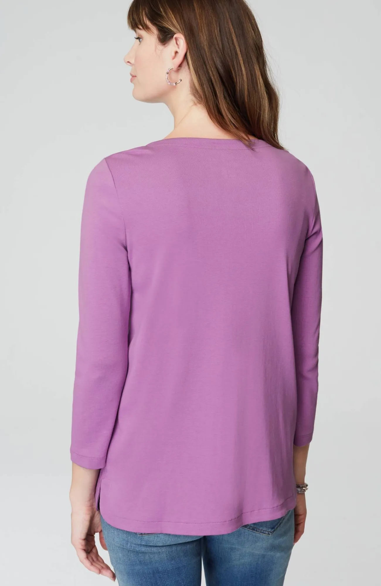 J.Jill Pima 3/4-Sleeve V-Neck Tee Cheap