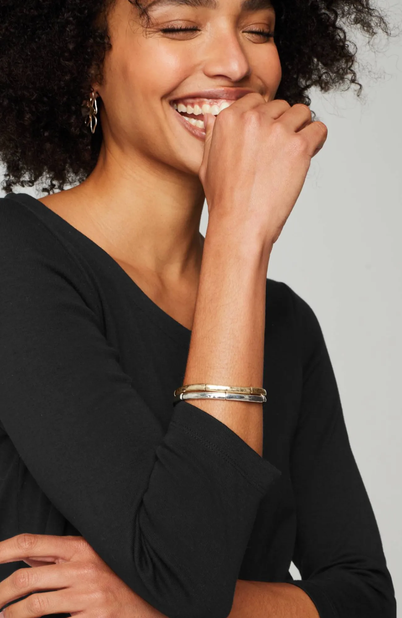 J.Jill Pima 3/4-Sleeve V-Neck Tee Cheap