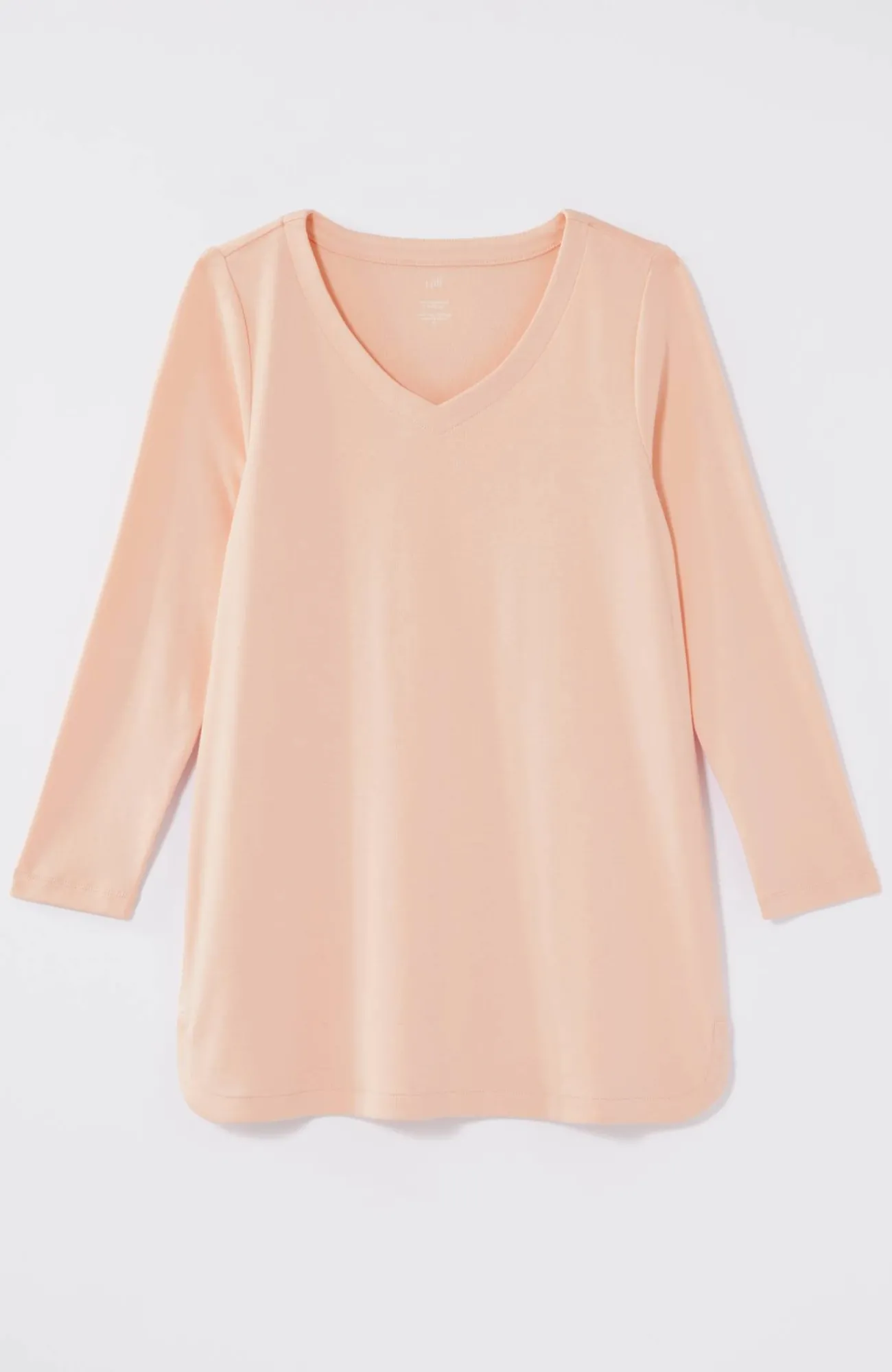 J.Jill Pima 3/4-Sleeve V-Neck Tee Cheap