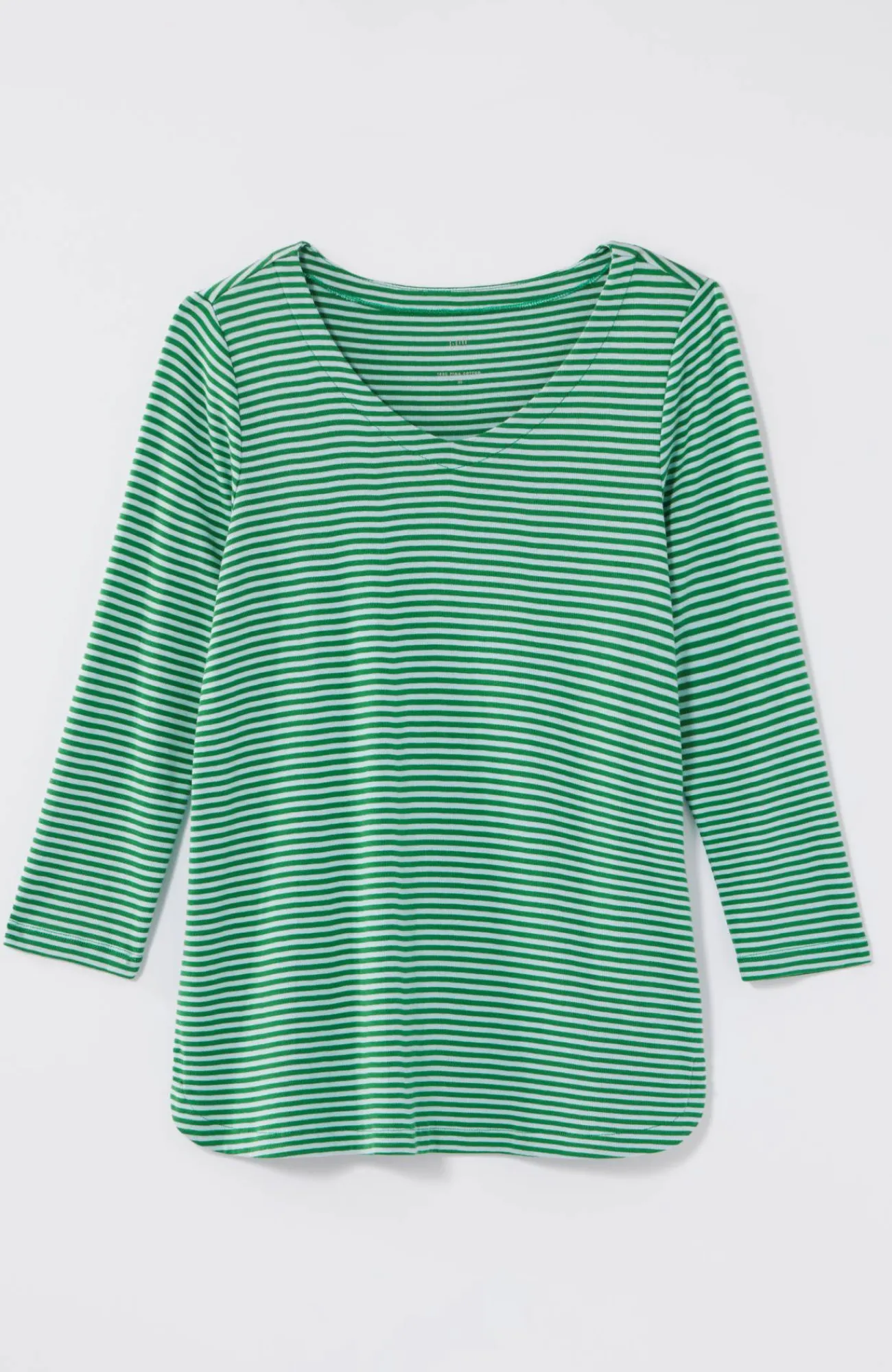J.Jill Pima 3/4-Sleeve V-Neck Tee Cheap