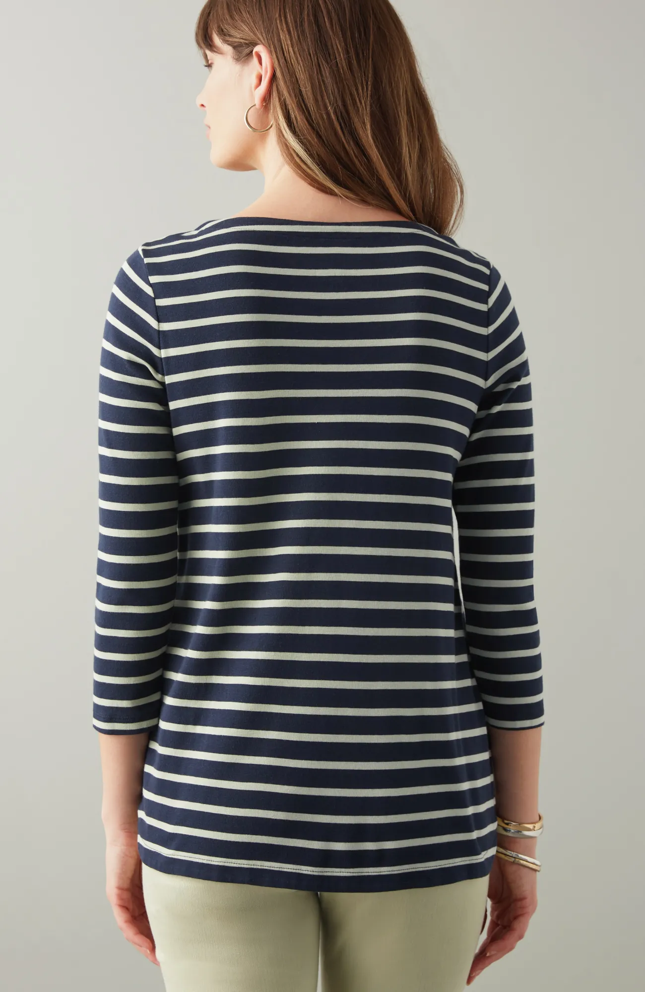 J.Jill Pima 3/4-Sleeve V-Neck Tee Cheap