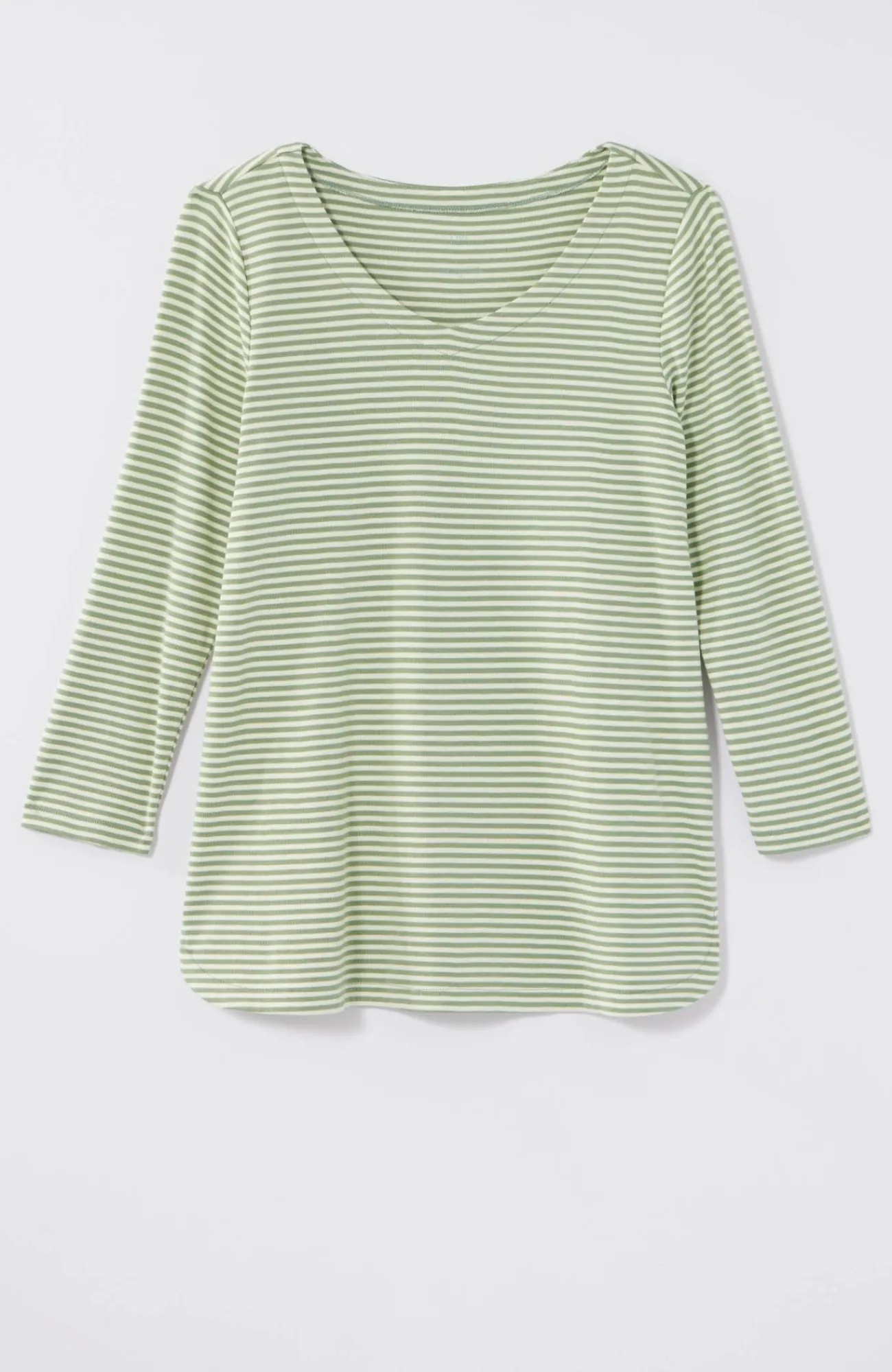 J.Jill Pima 3/4-Sleeve V-Neck Tee Cheap