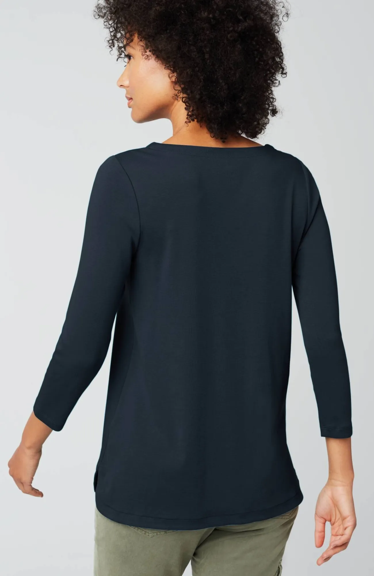 J.Jill Pima 3/4-Sleeve V-Neck Tee Cheap