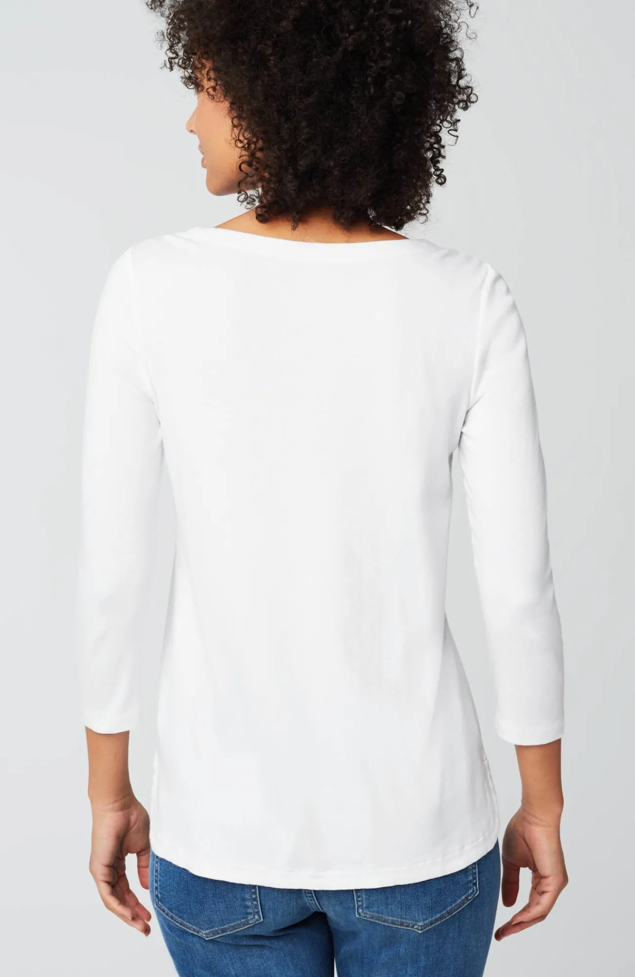 J.Jill Pima 3/4-Sleeve V-Neck Tee Cheap