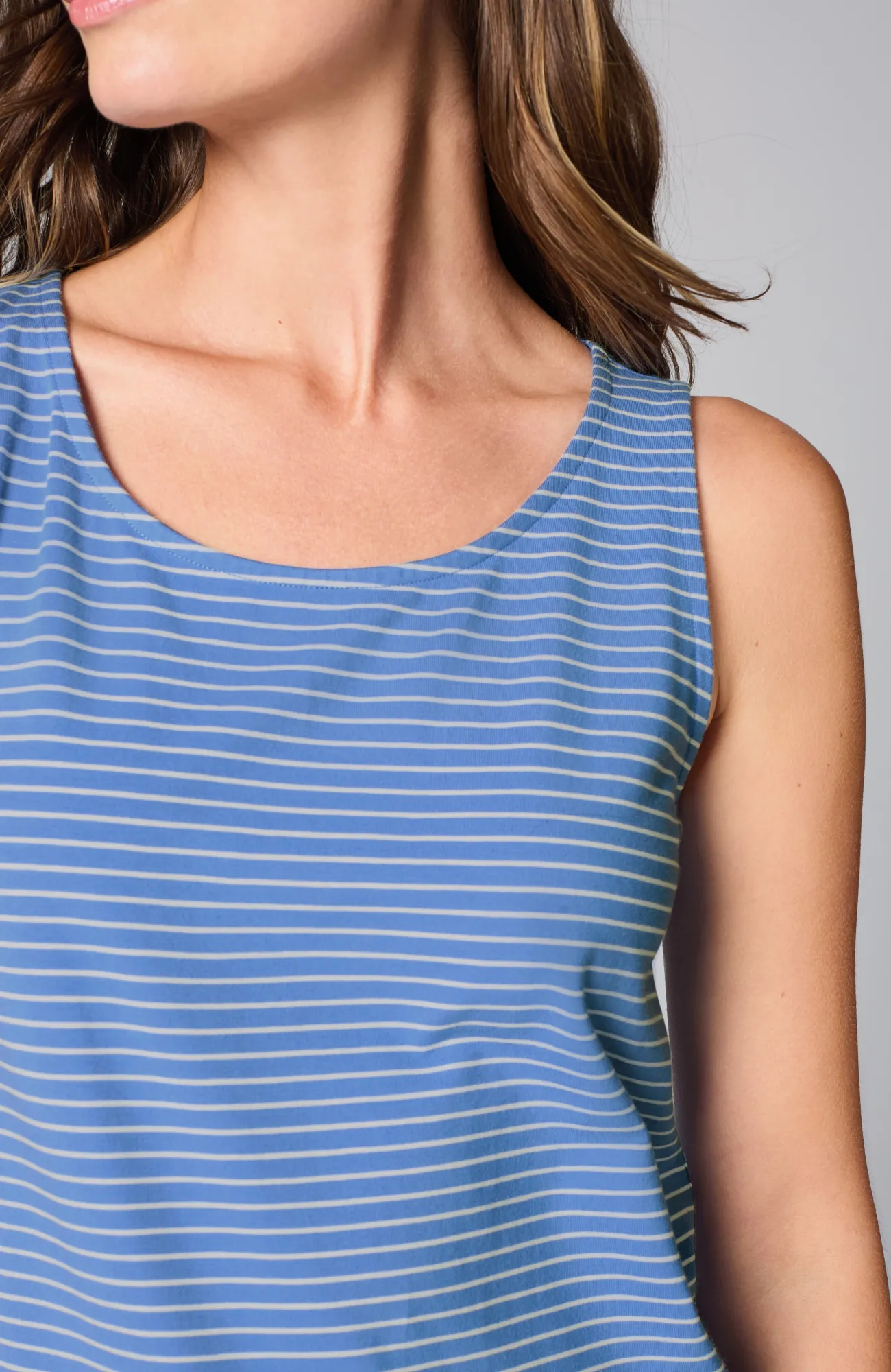 J.Jill Pima-Stretch Knit Tank New