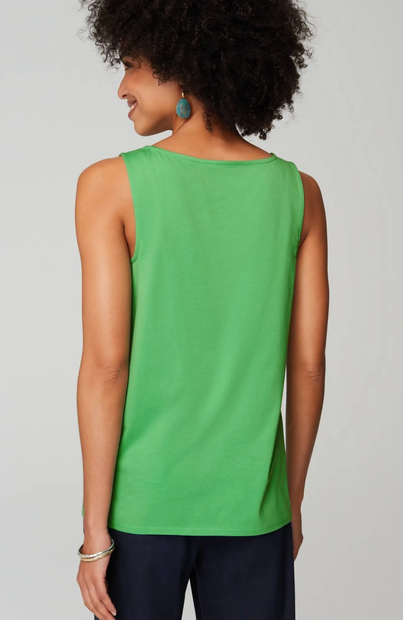 J.Jill Pima-Stretch Knit Tank New