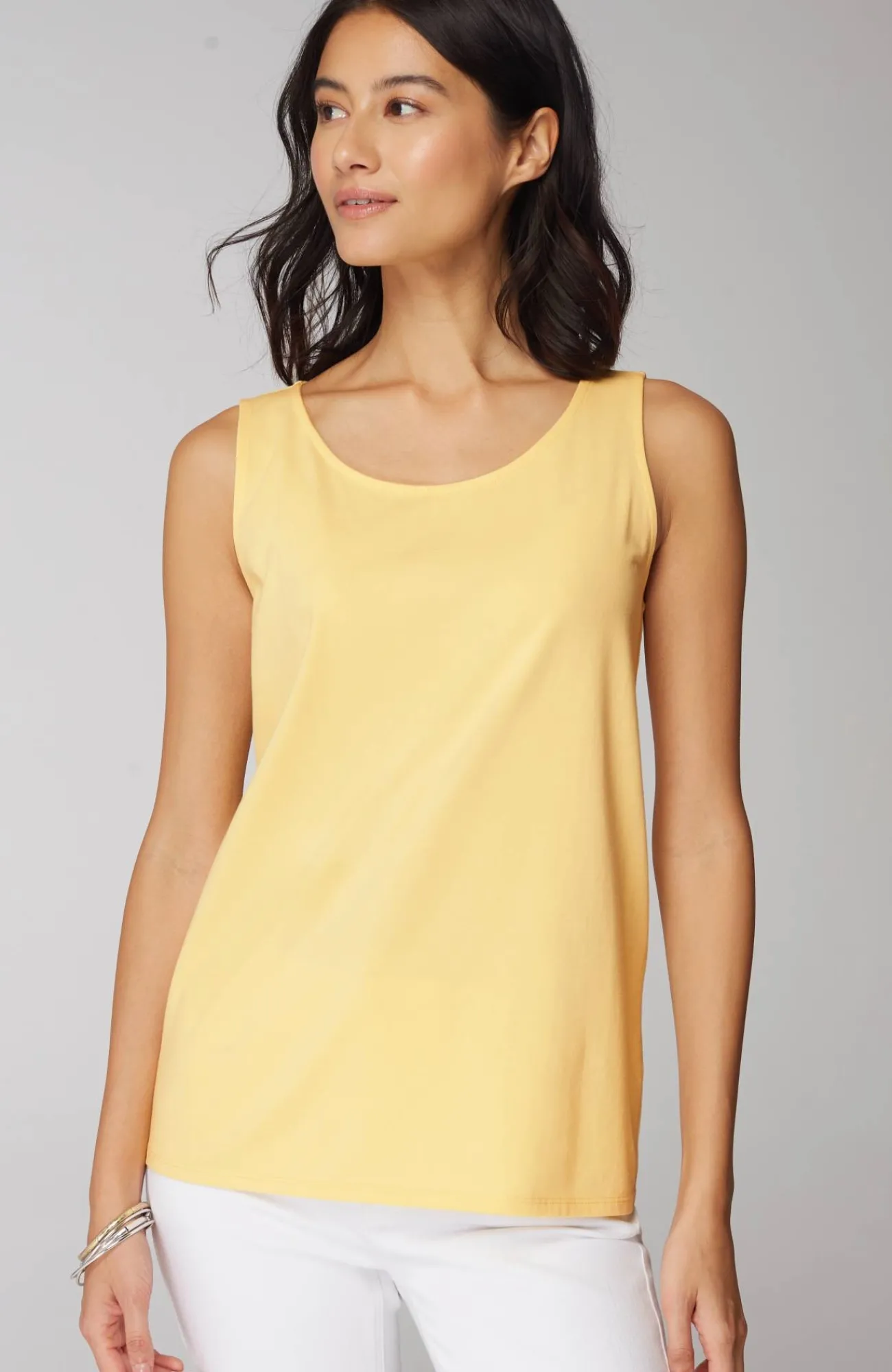 J.Jill Pima-Stretch Knit Tank New