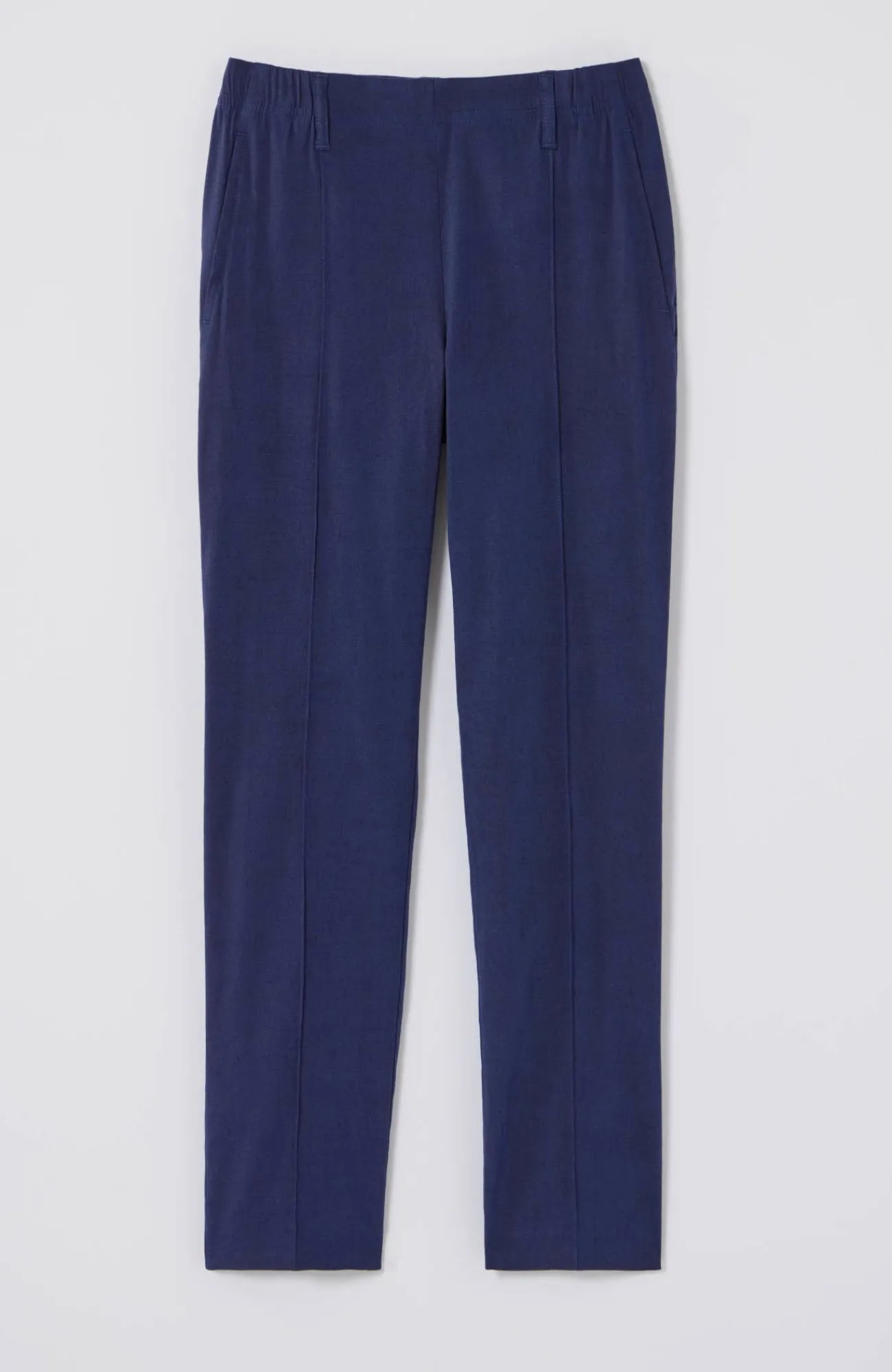 J.Jill Pintucked Linen-Stretch Slim-Leg Pants Flash Sale