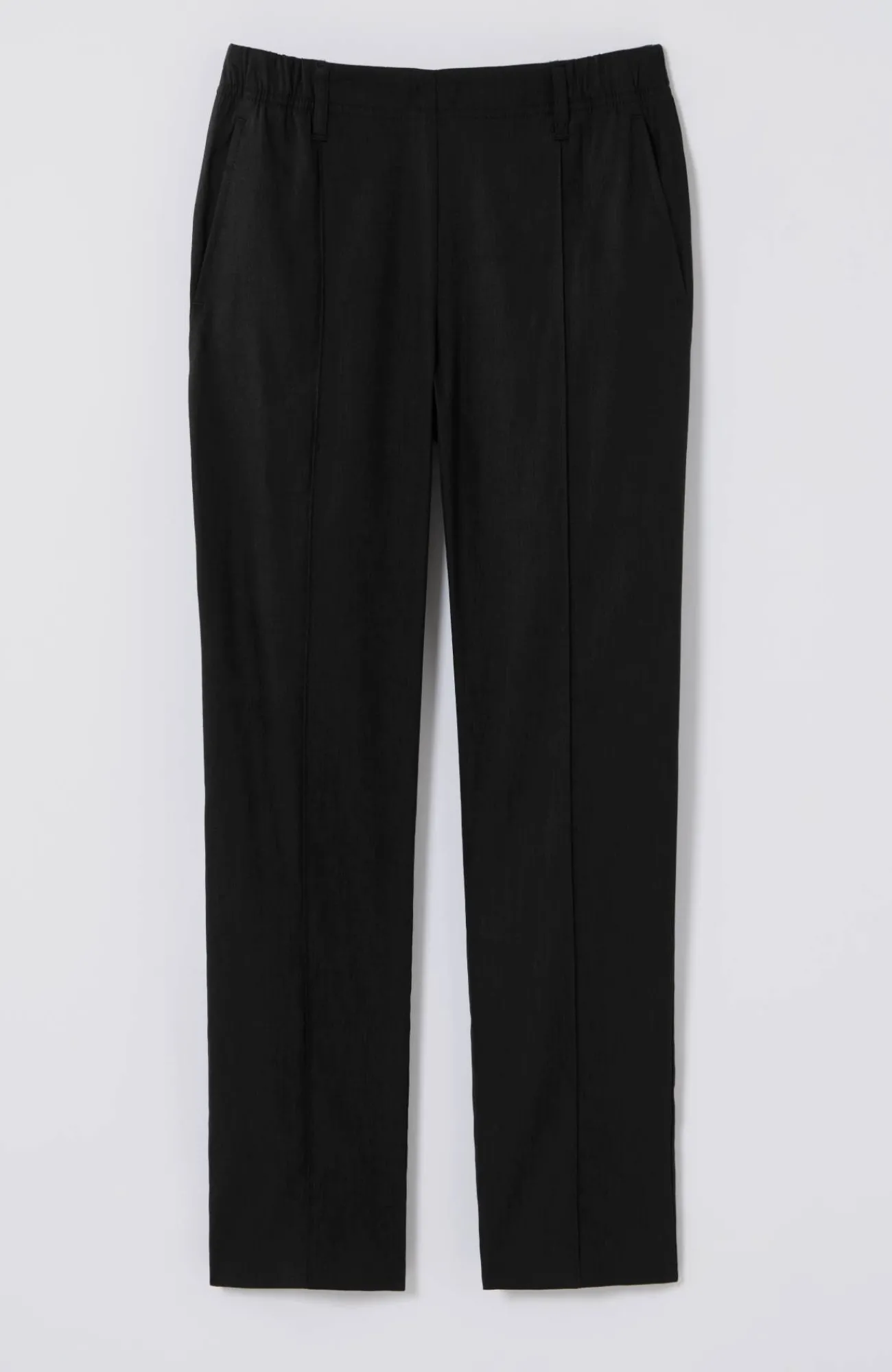 J.Jill Pintucked Linen-Stretch Slim-Leg Pants Flash Sale
