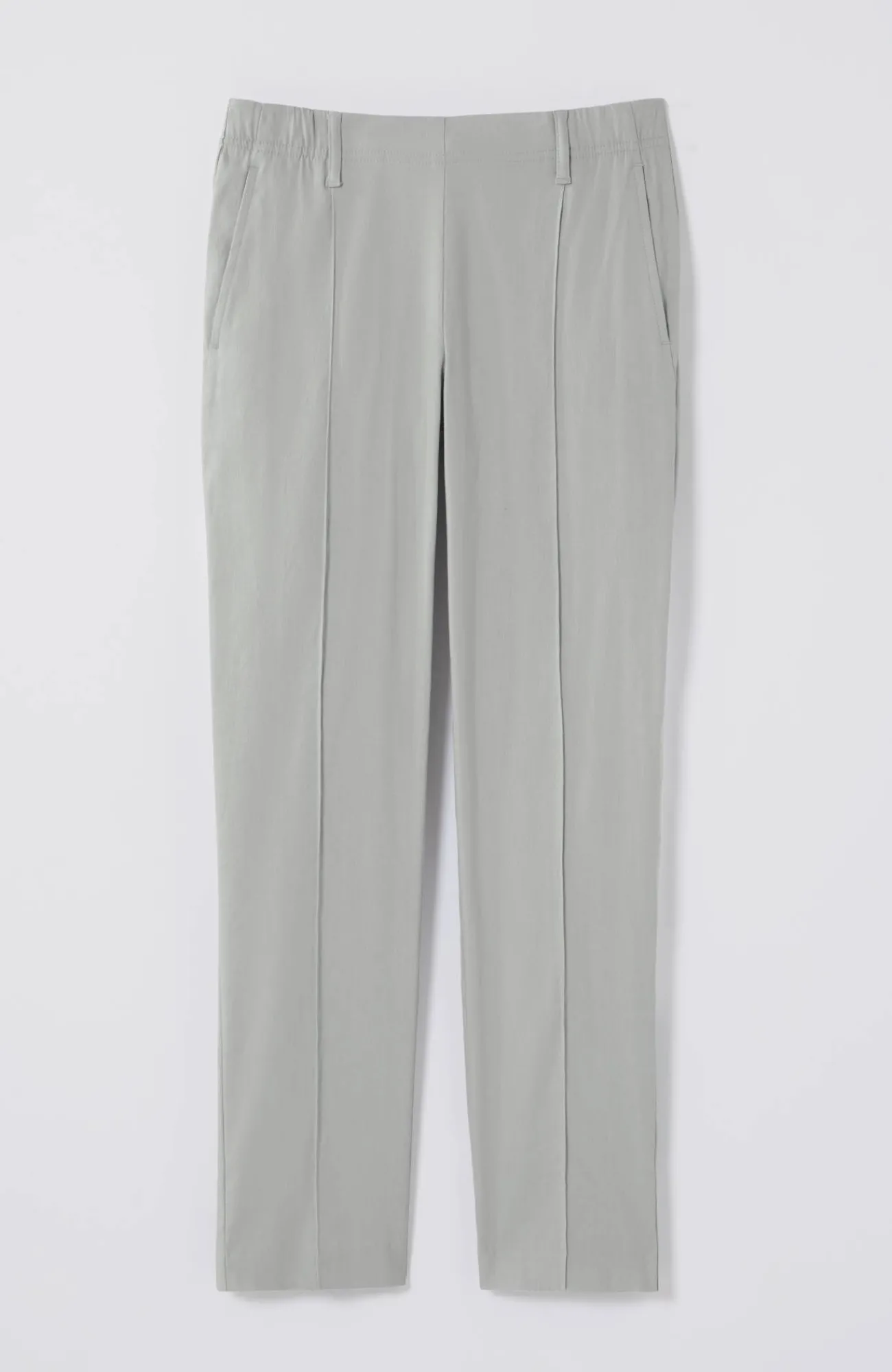 J.Jill Pintucked Linen-Stretch Slim-Leg Pants Flash Sale