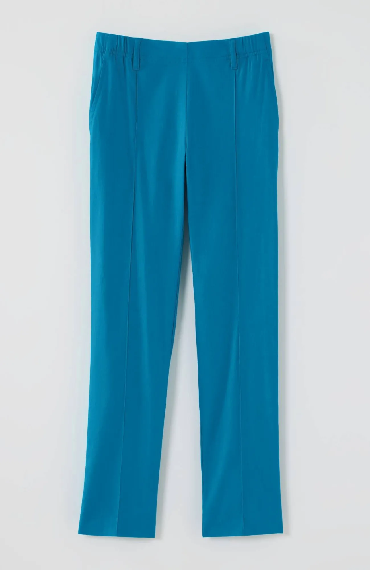 J.Jill Pintucked Linen-Stretch Slim-Leg Pants Flash Sale