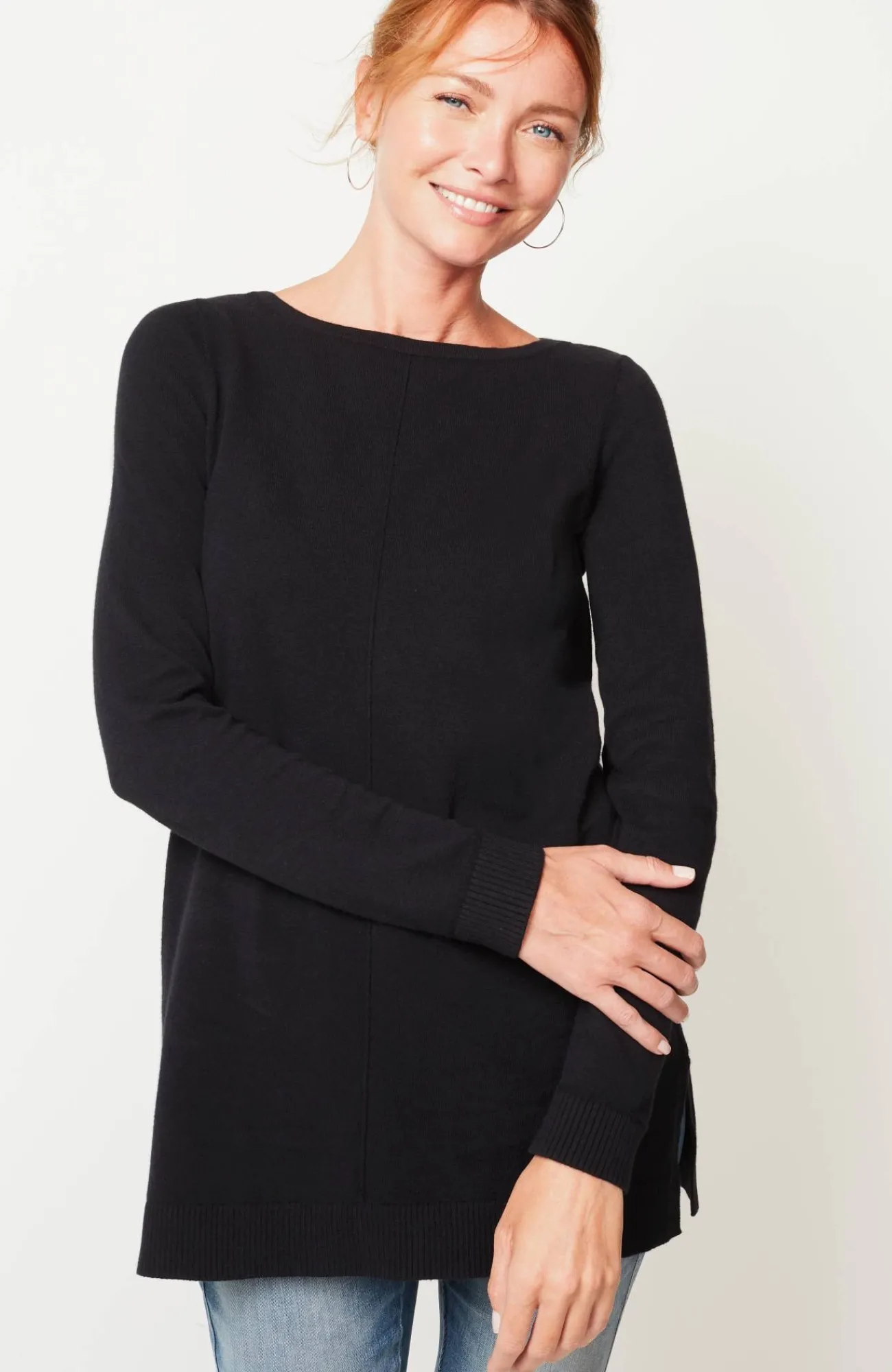 J.Jill Pintucked Sweater-Tunic Best Sale