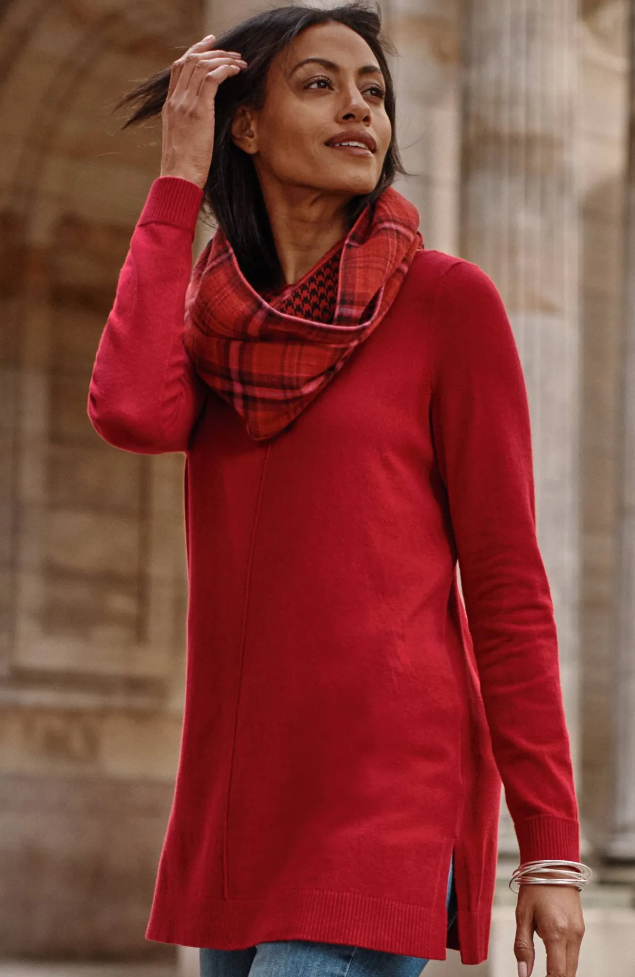 J.Jill Pintucked Sweater-Tunic Best Sale
