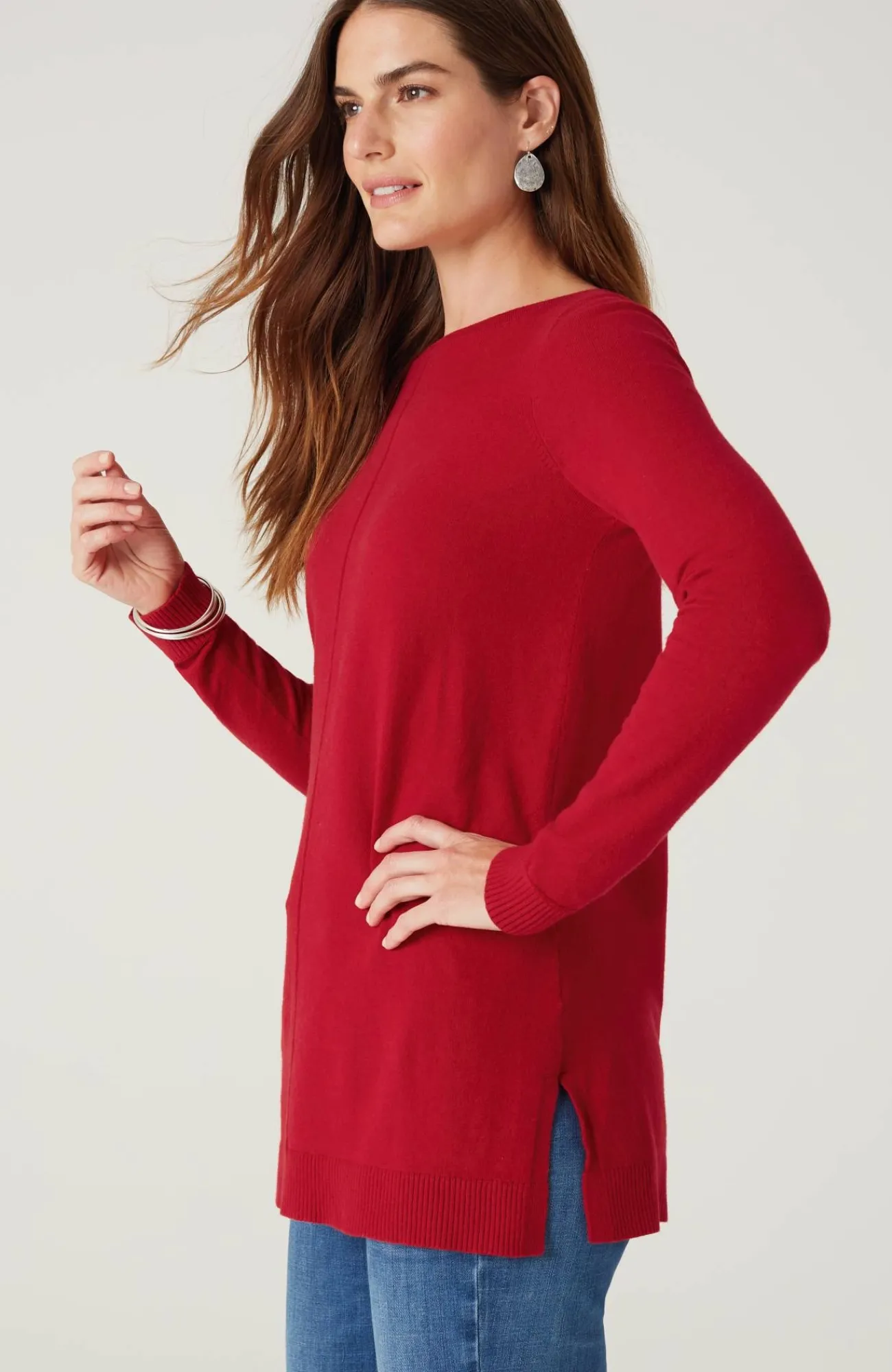 J.Jill Pintucked Sweater-Tunic Best Sale