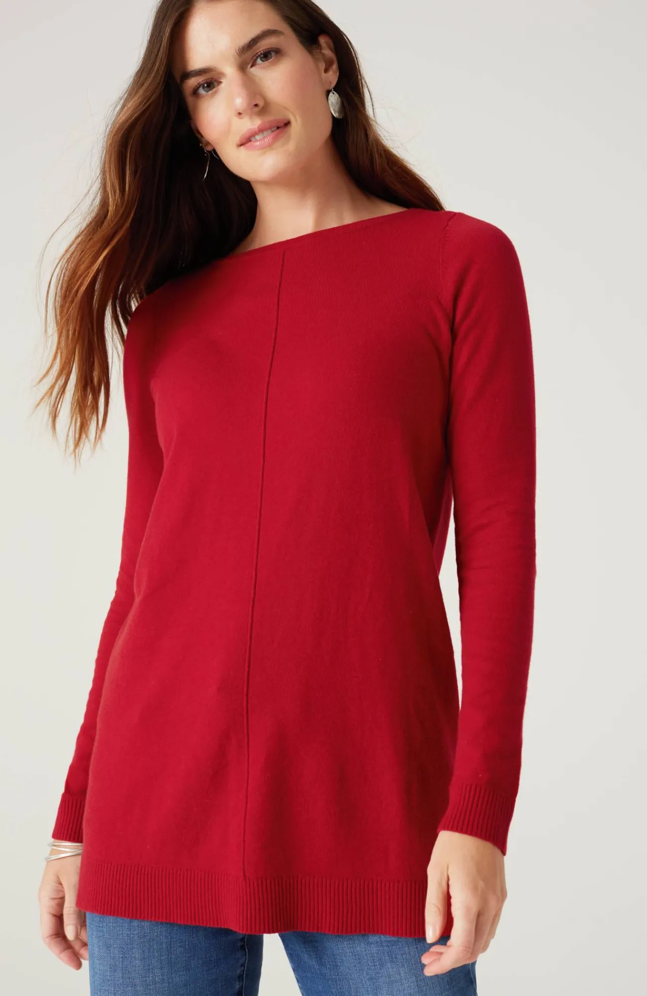 J.Jill Pintucked Sweater-Tunic Best Sale