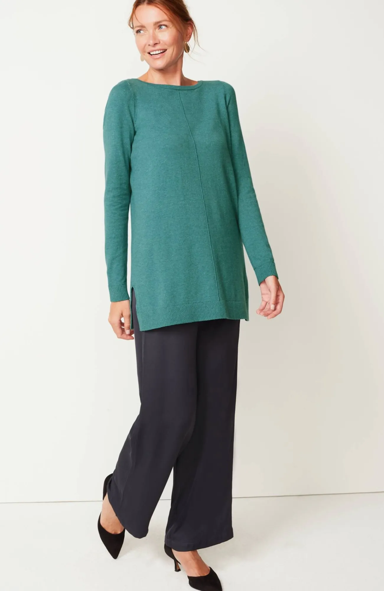 J.Jill Pintucked Sweater-Tunic Best Sale