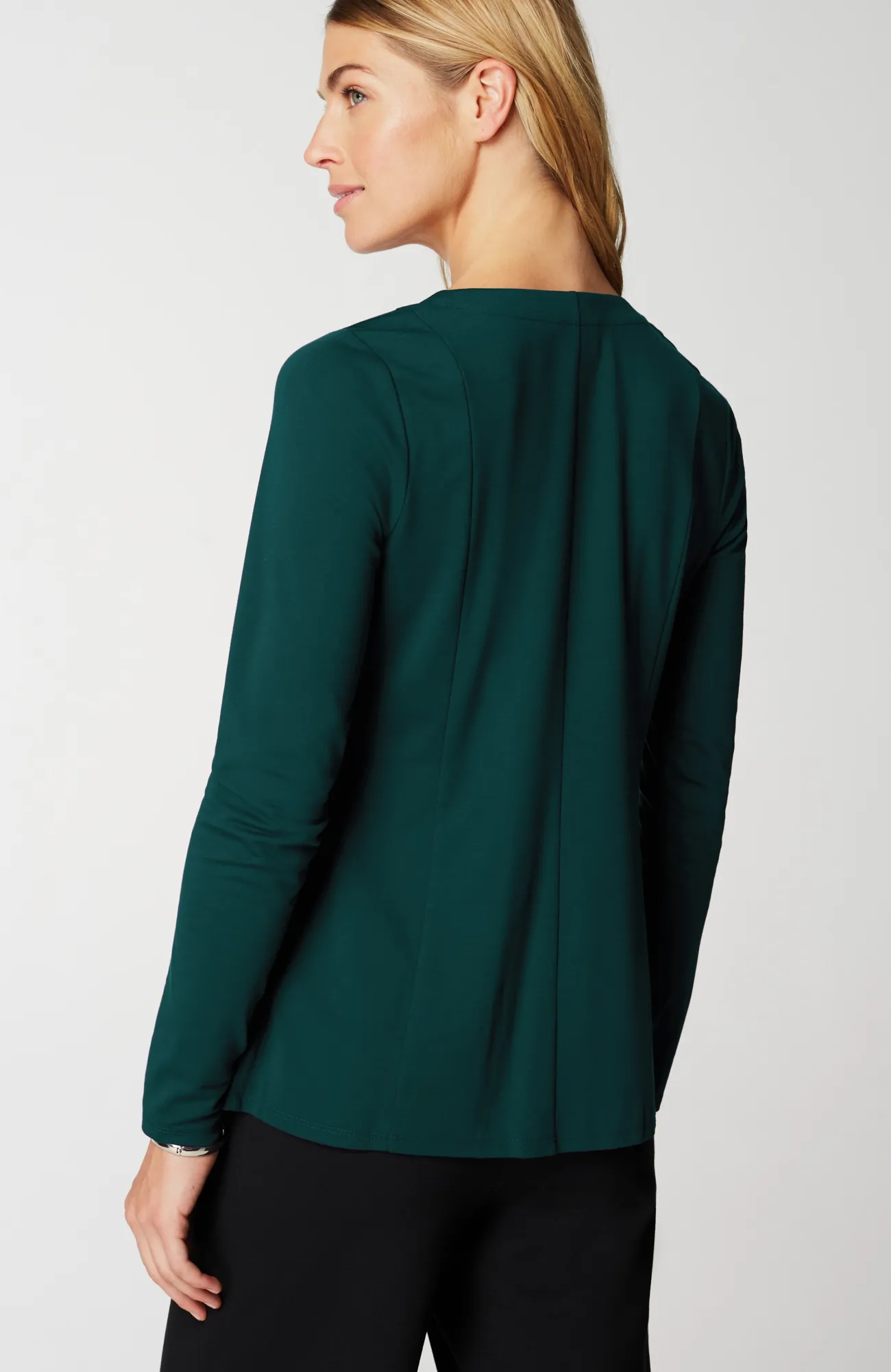J.Jill Ponte V-Neck Top Discount