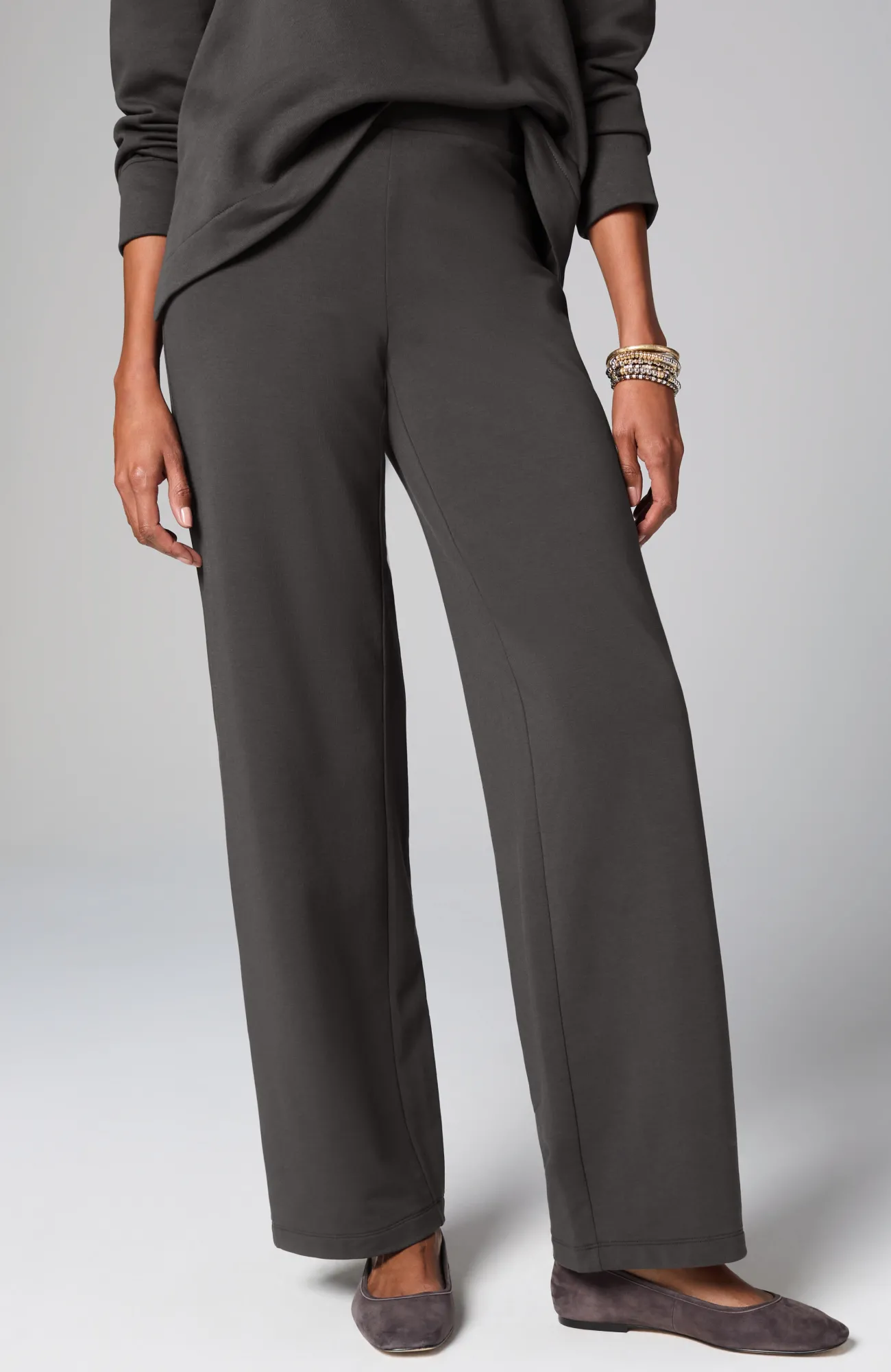 J.Jill Pure Jill Affinity Pull-On Wide-Leg Pants Clearance