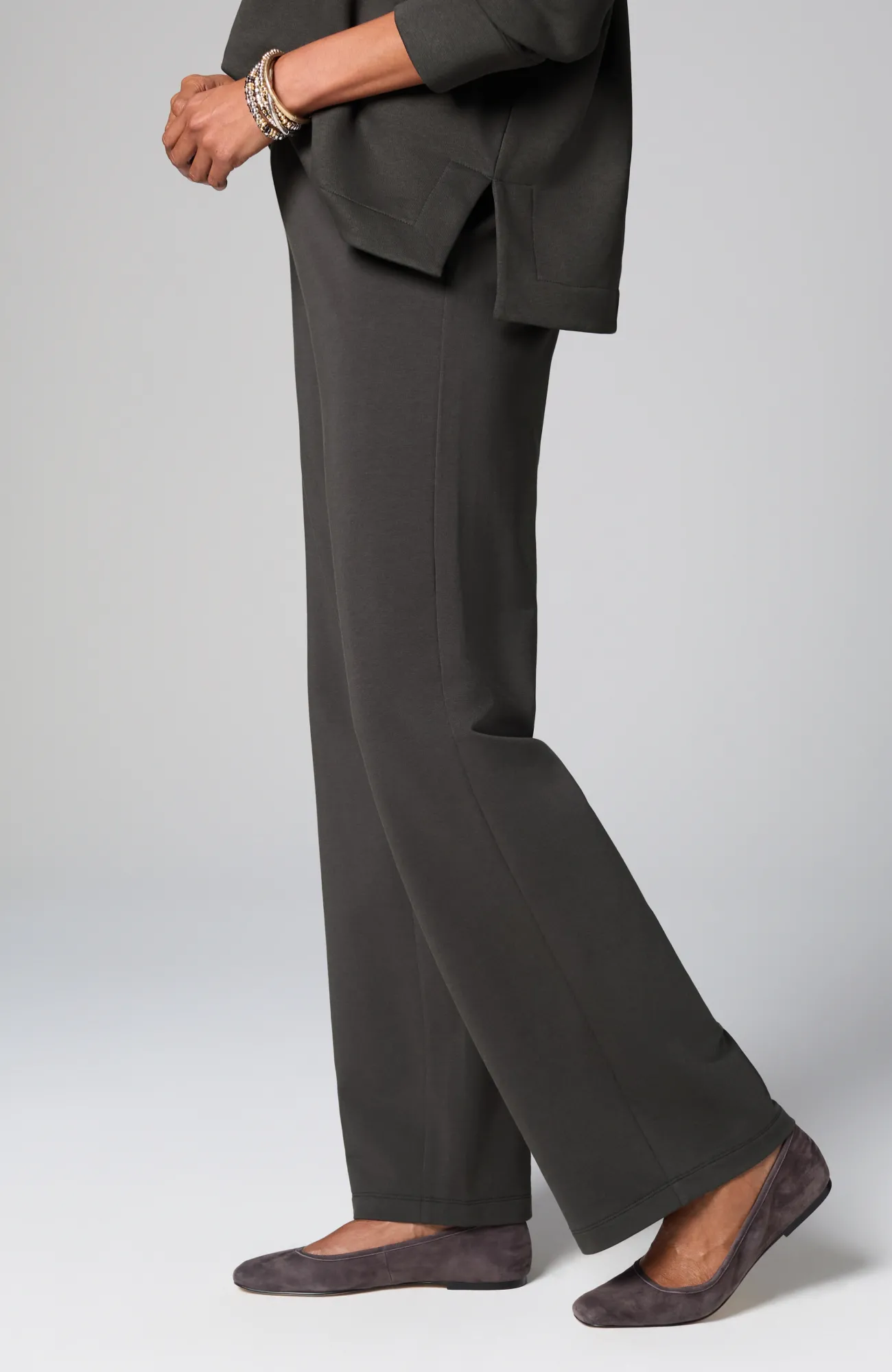 J.Jill Pure Jill Affinity Pull-On Wide-Leg Pants Clearance
