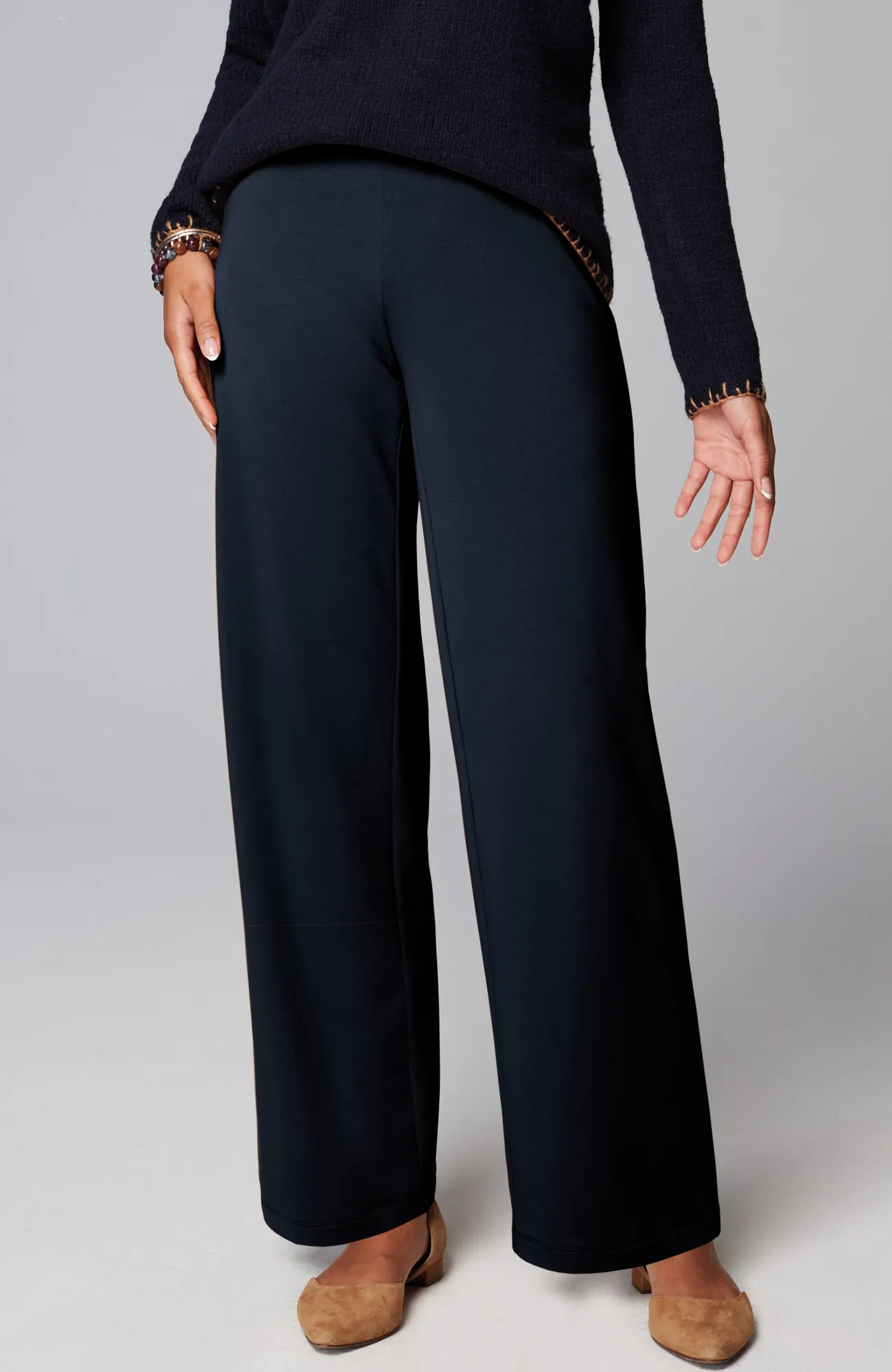 J.Jill Pure Jill Affinity Pull-On Wide-Leg Pants Clearance