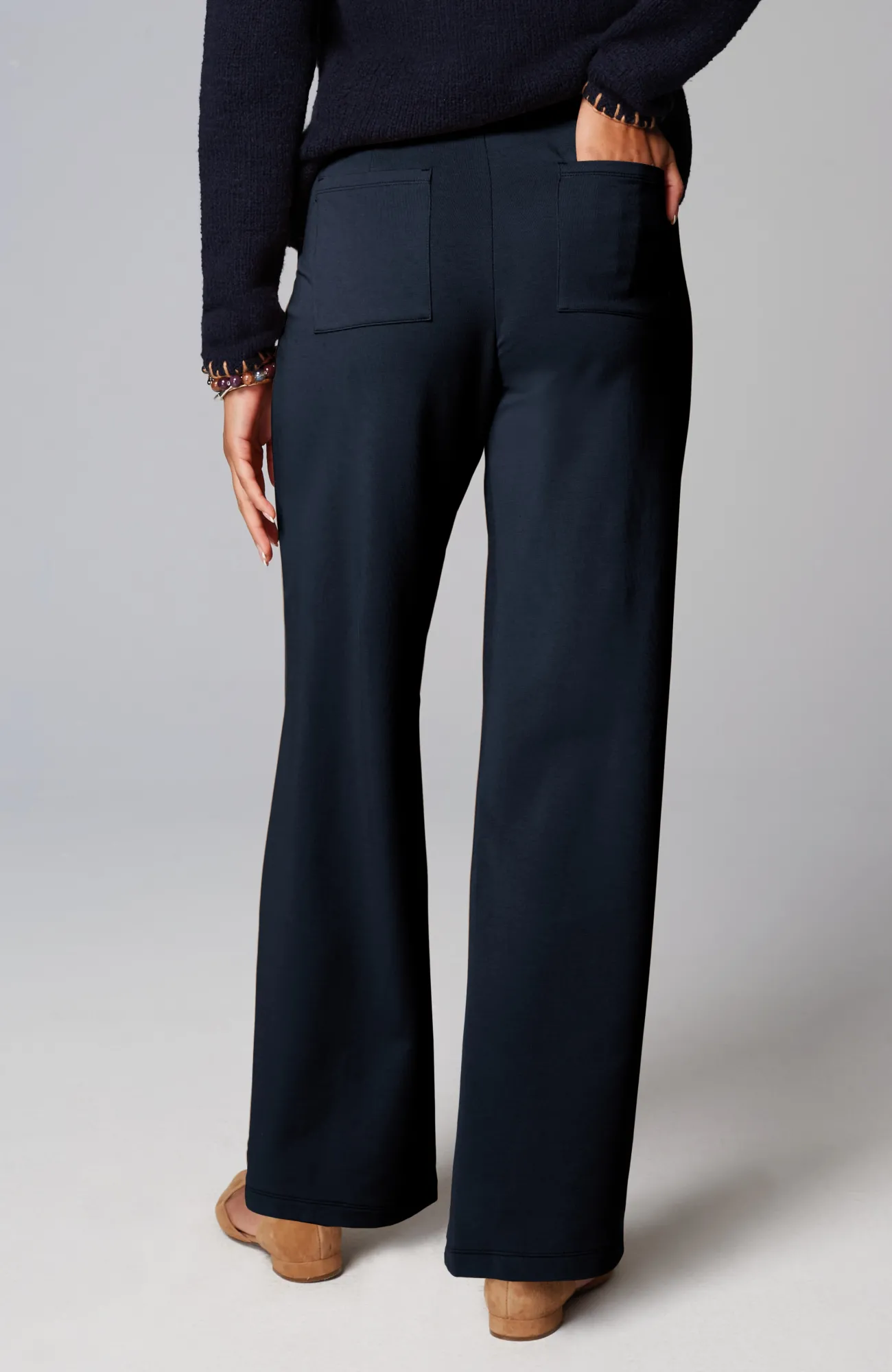 J.Jill Pure Jill Affinity Pull-On Wide-Leg Pants Clearance