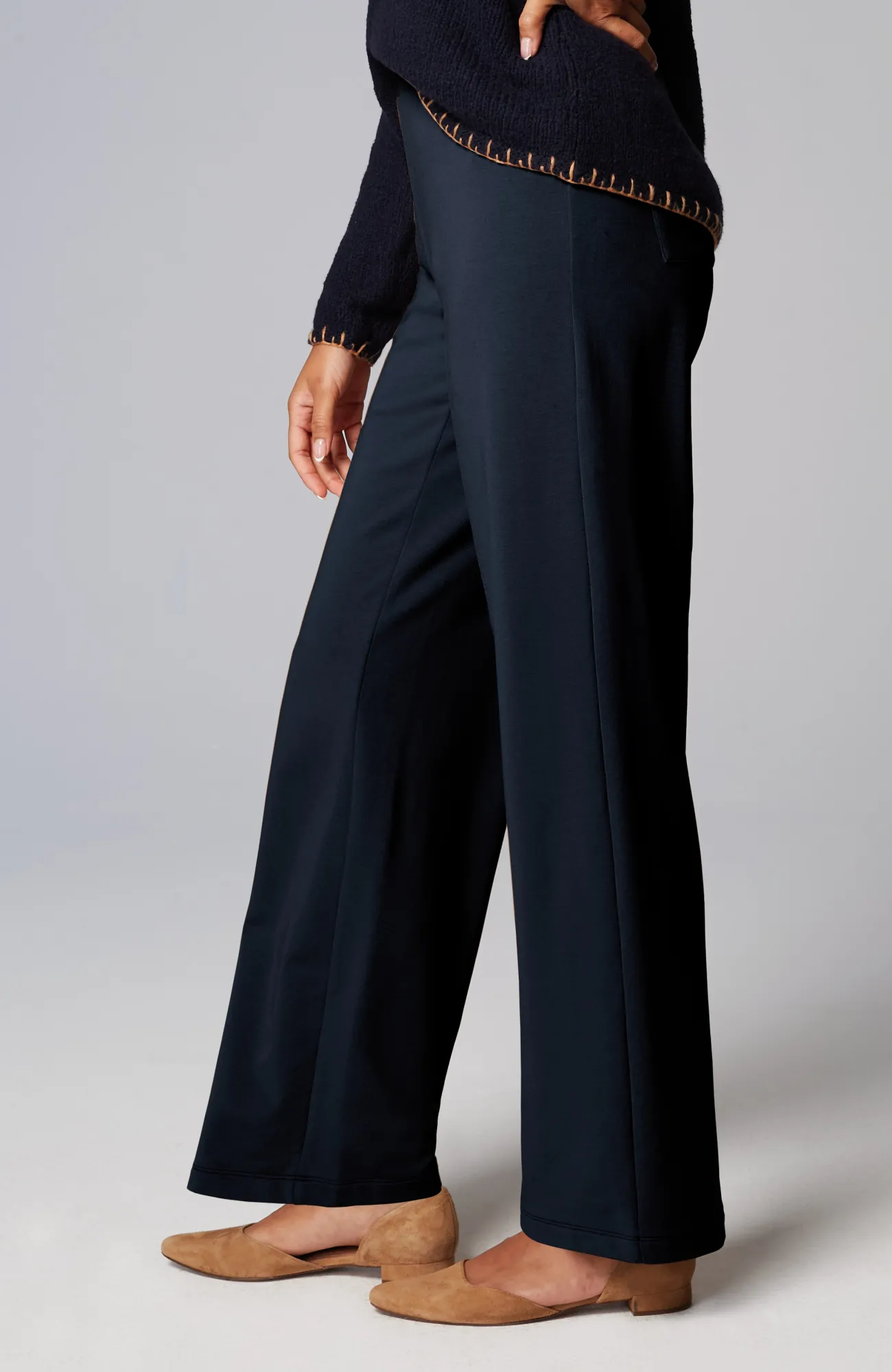 J.Jill Pure Jill Affinity Pull-On Wide-Leg Pants Clearance